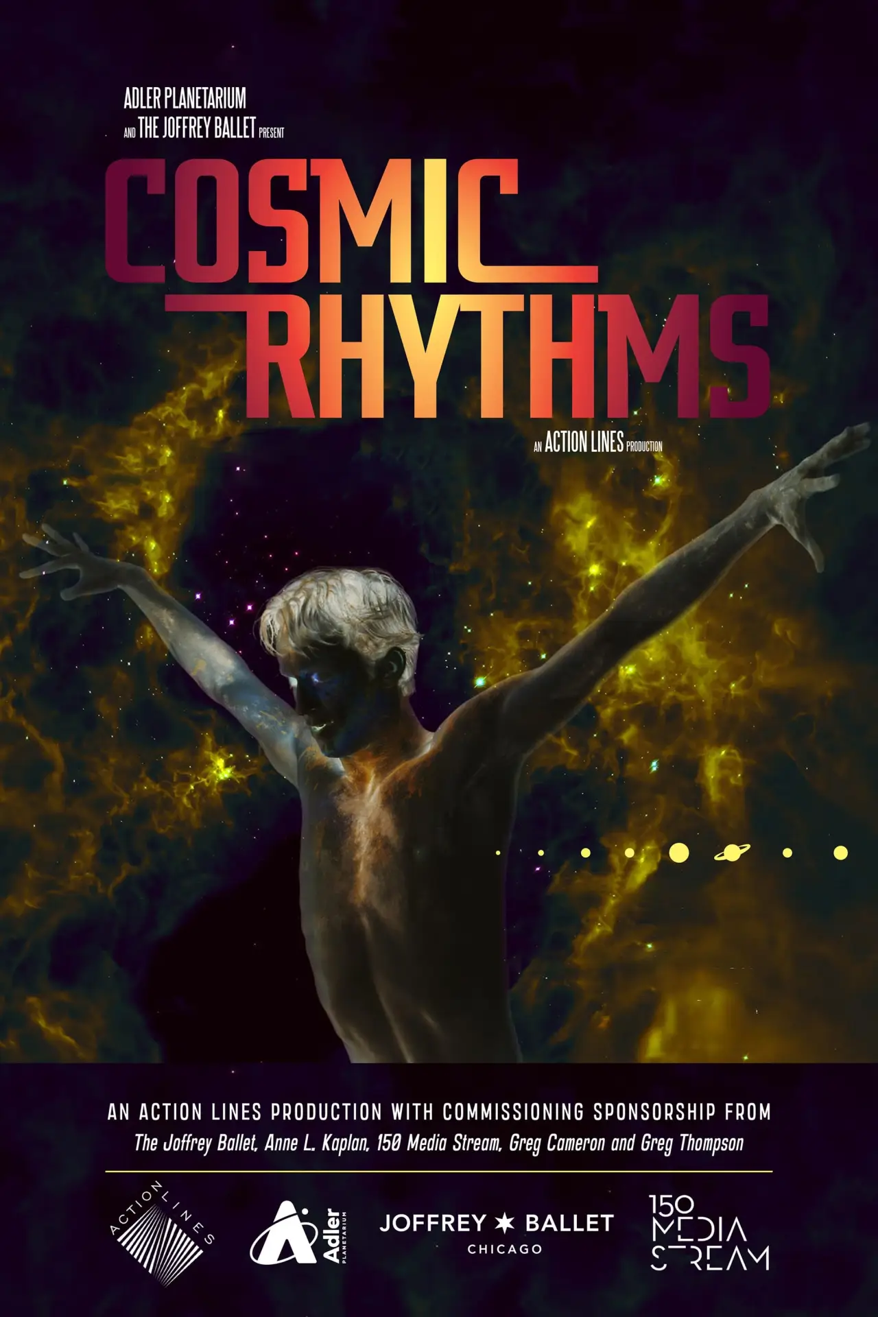 Movie poster "Cosmic Rhythms"