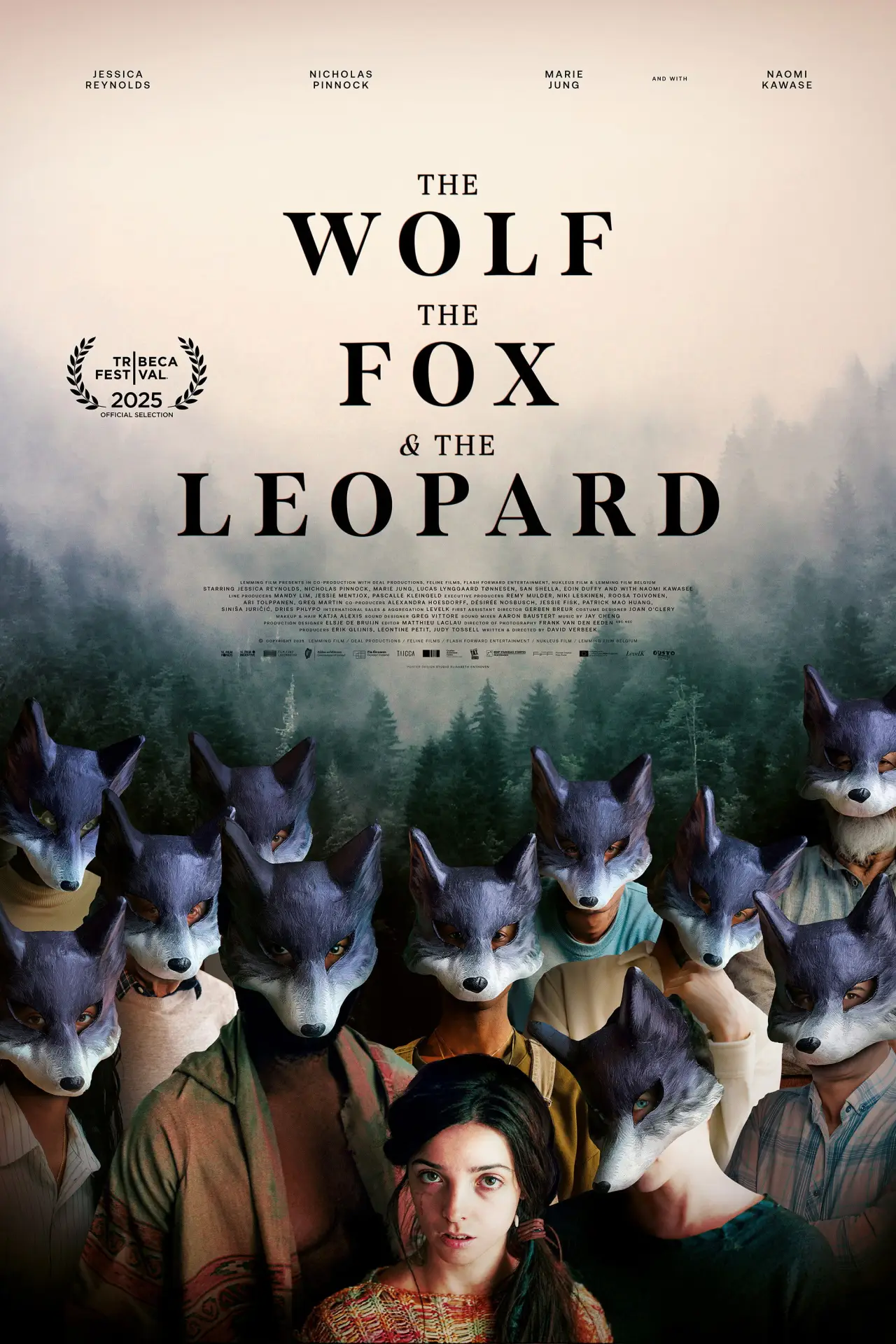 Movie poster "The Wolf, the Fox, and the Leopard"