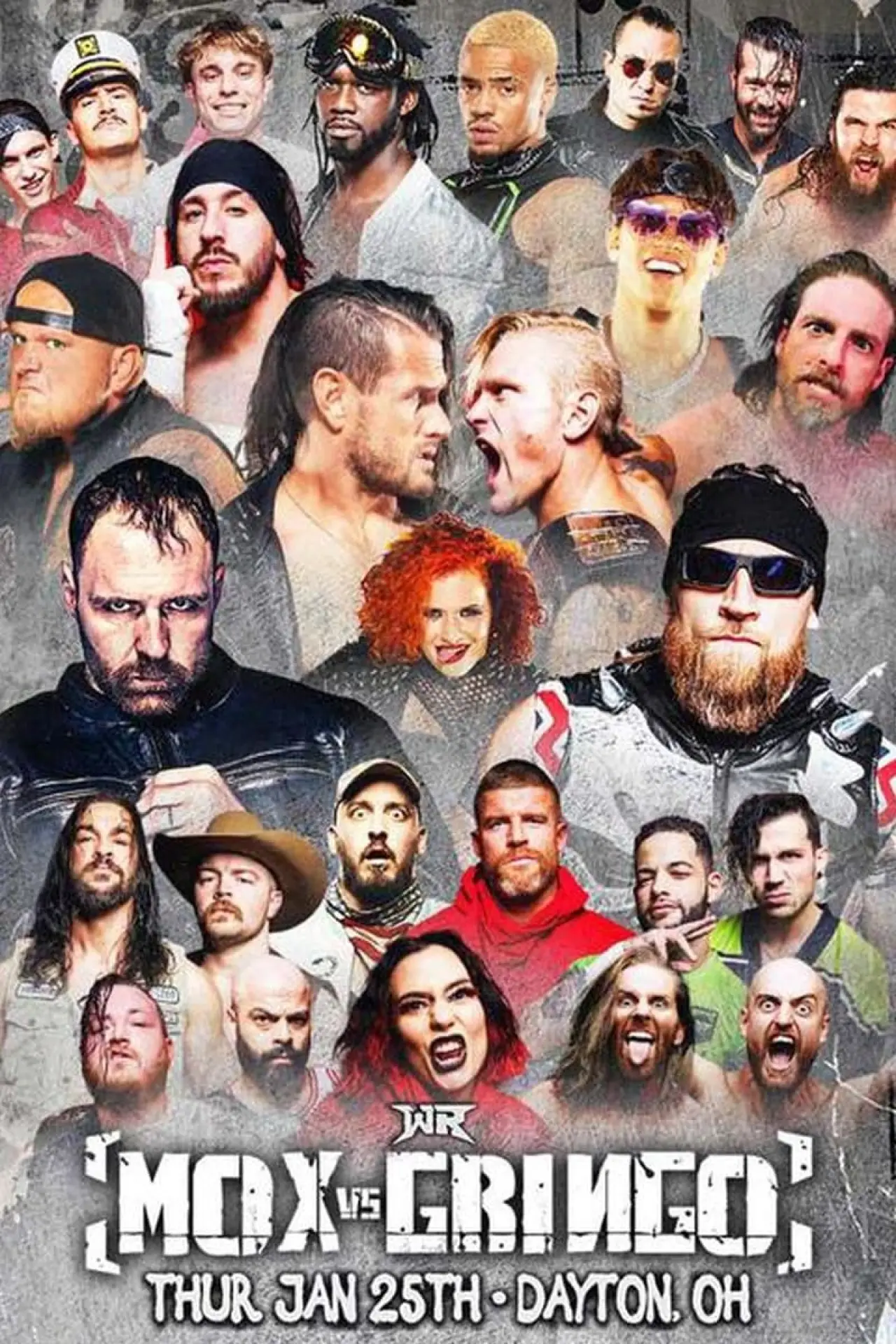 Movie poster "Wrestling Revolver Mox vs Gringo"