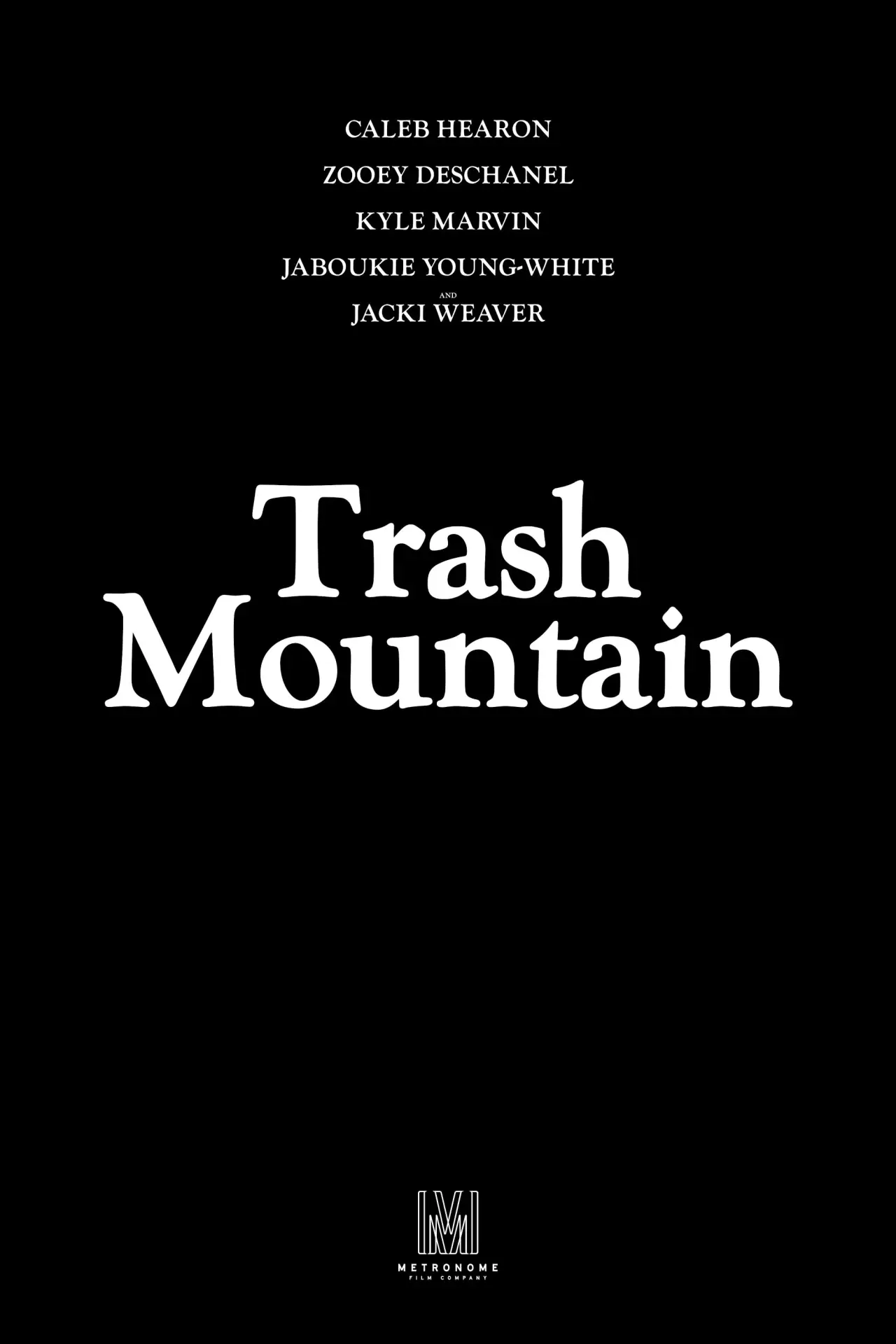 Movie poster "Trash Mountain"