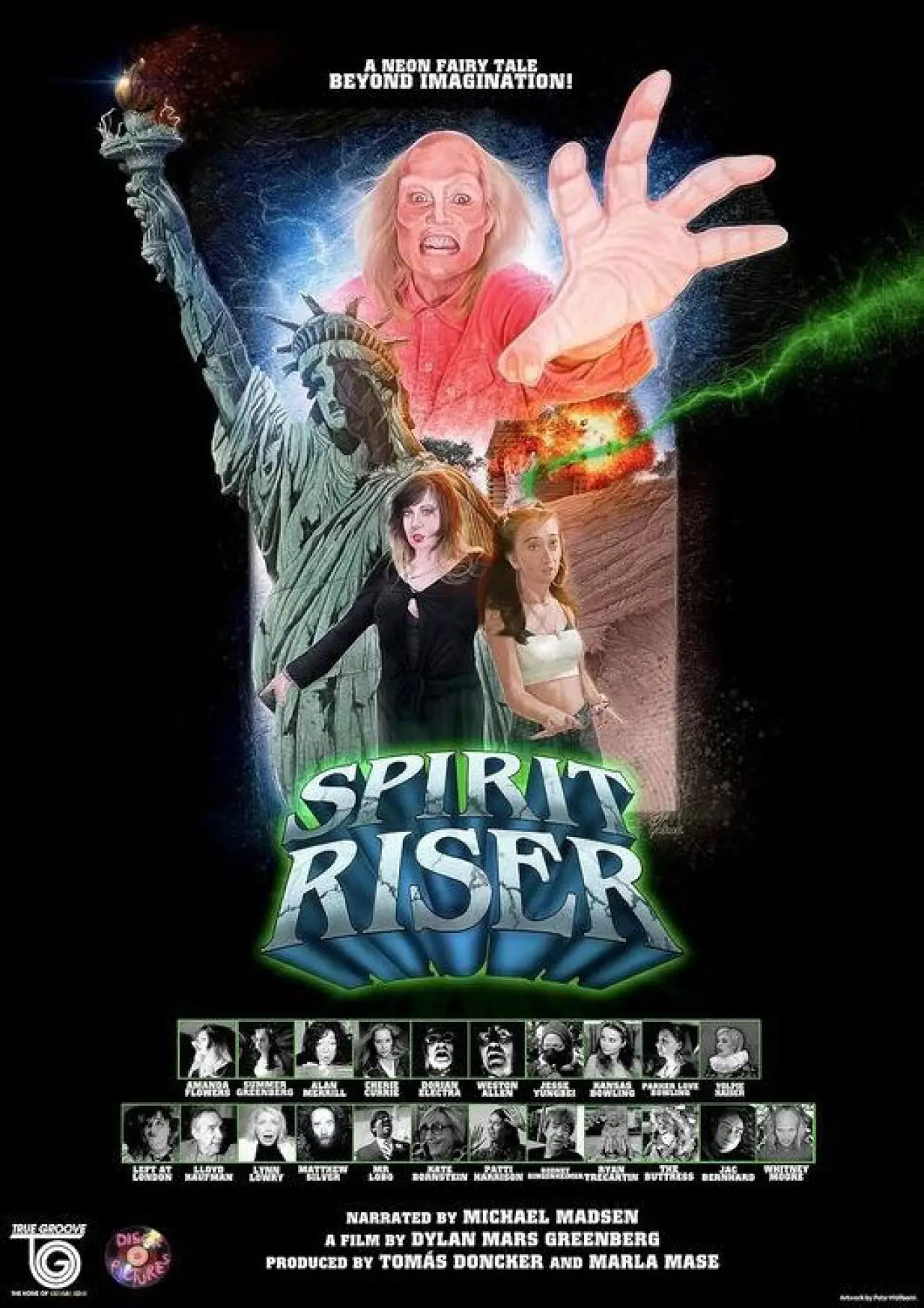 Movie poster "Spirit Riser"