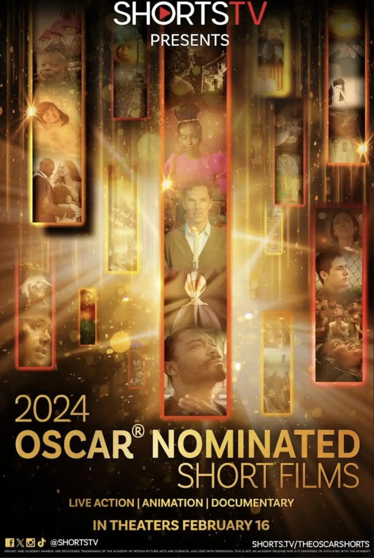 Movie poster "2024 Oscar Nominated Shorts: Live Action"