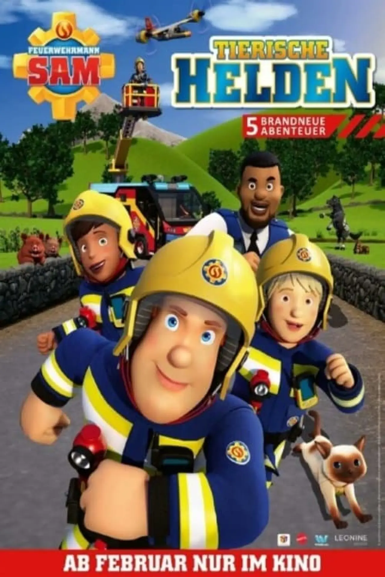 Movie poster "Fireman Sam - Animal Rescues"