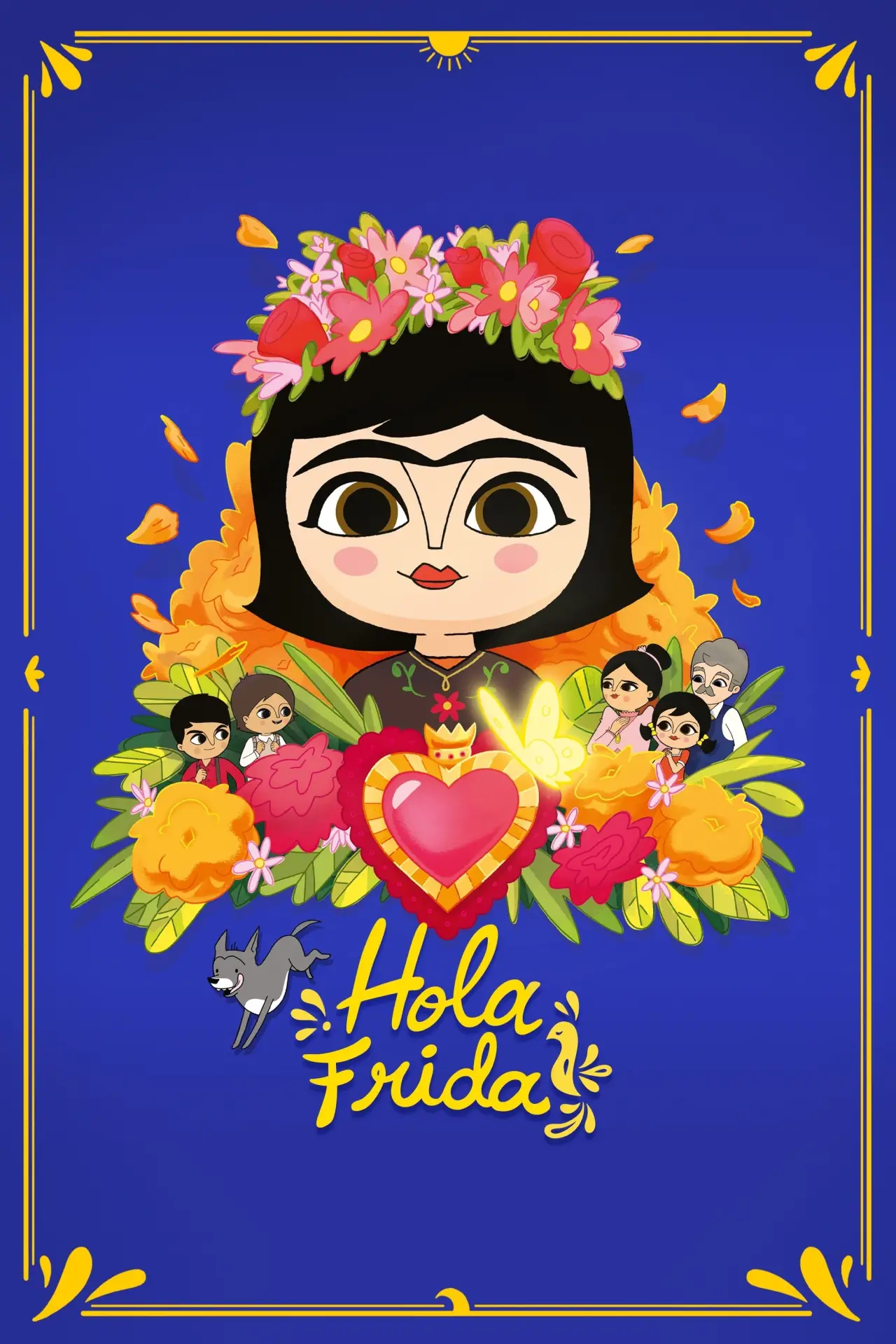 Movie poster "Hola Frida!"