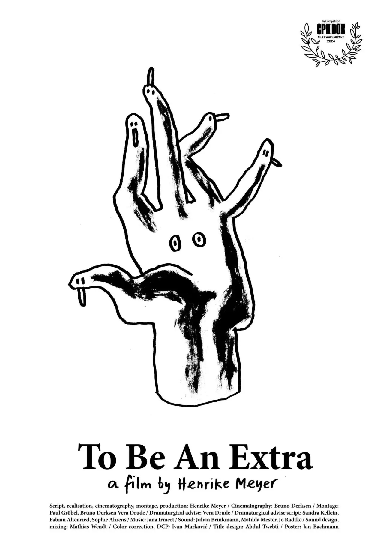 Movie poster "To Be an Extra"