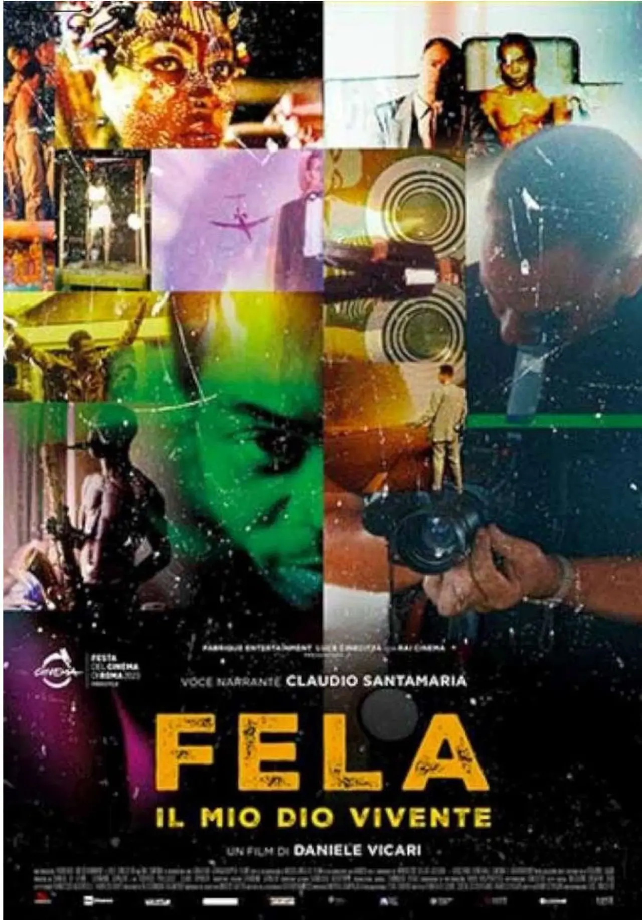 Movie poster "Fela, My Living God"