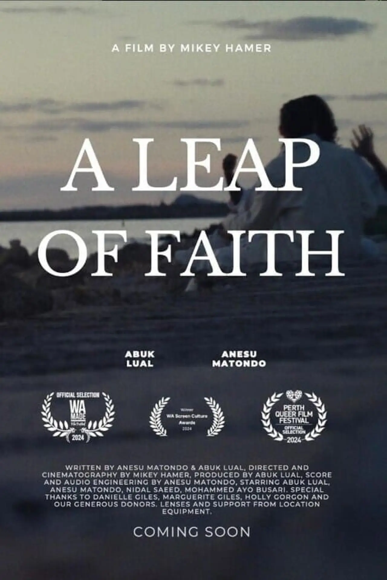 Movie poster "A Leap of Faith"