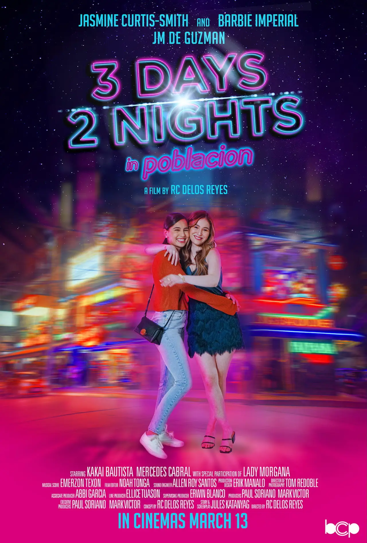 Movie poster "3 Days 2 Nights in Poblacion"