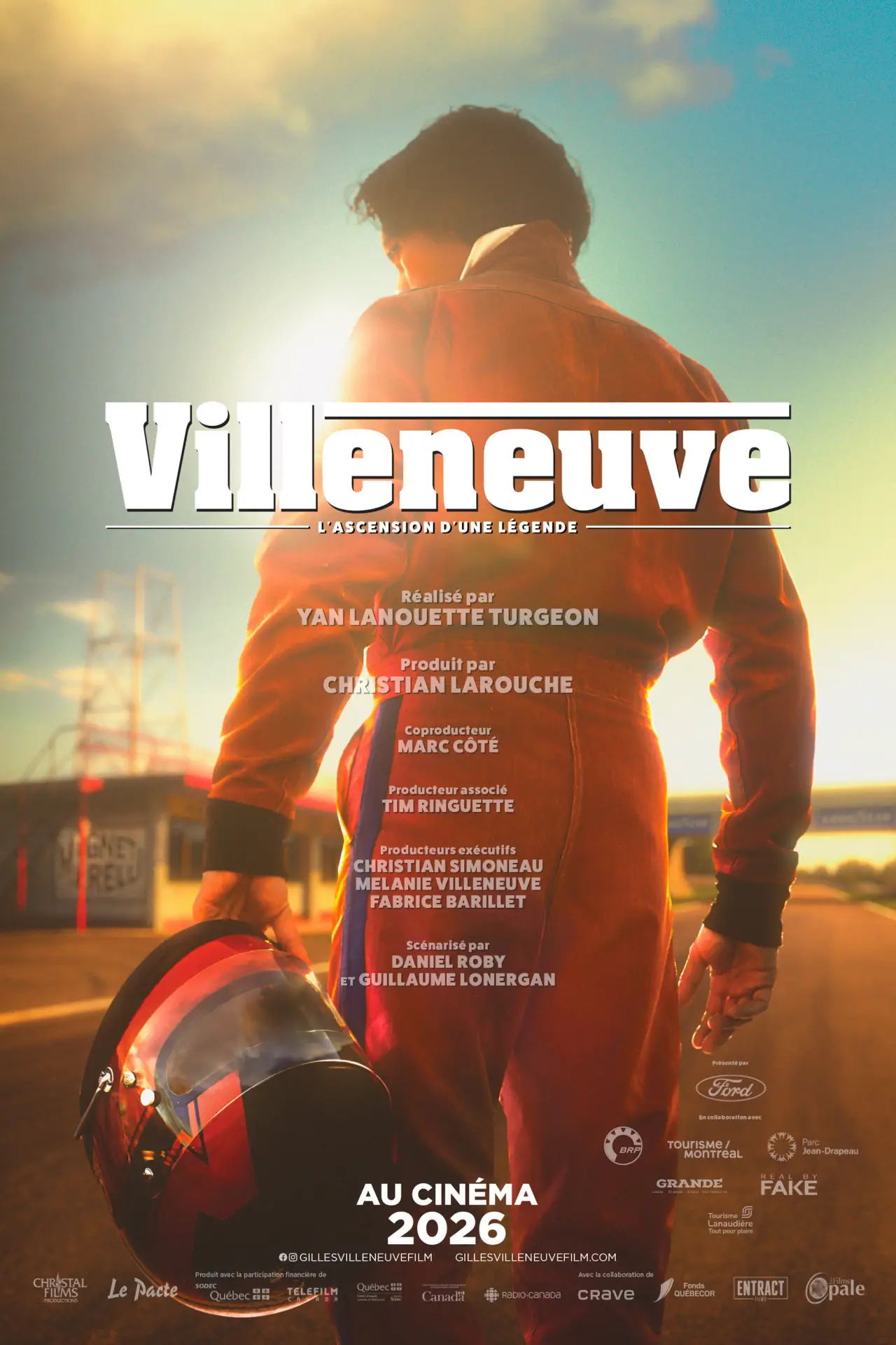 Movie poster "Villeneuve: The Rise of a Legend"