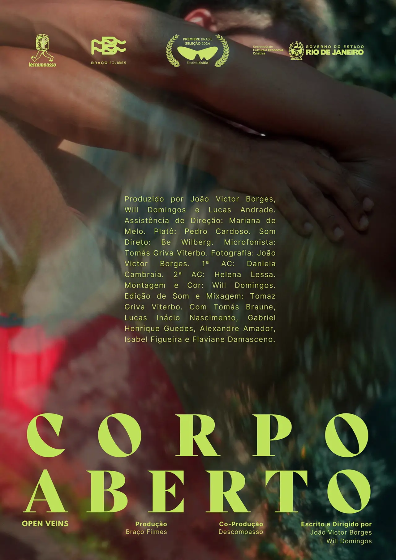 Movie poster "Open Veins"