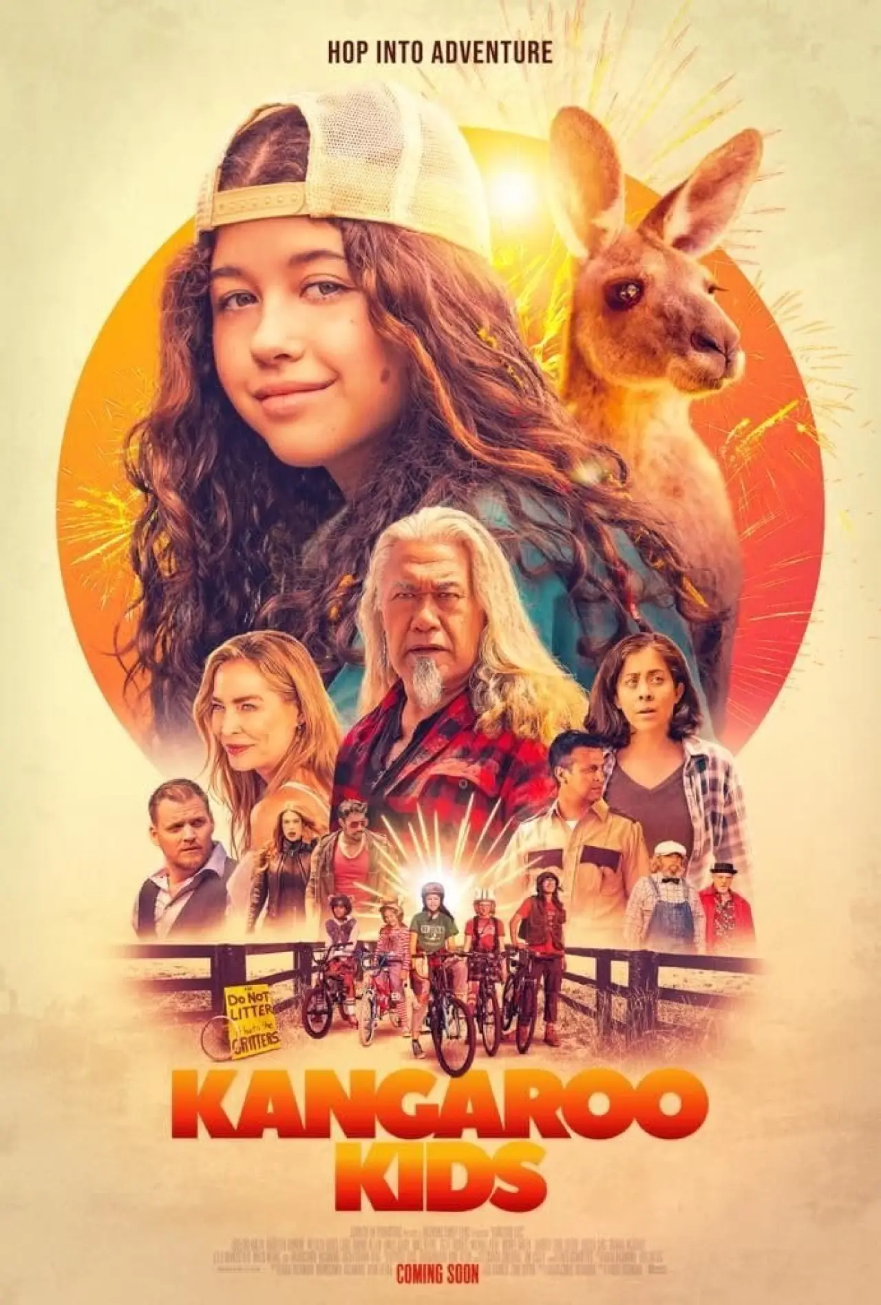 Movie poster "Kangaroo Kids"