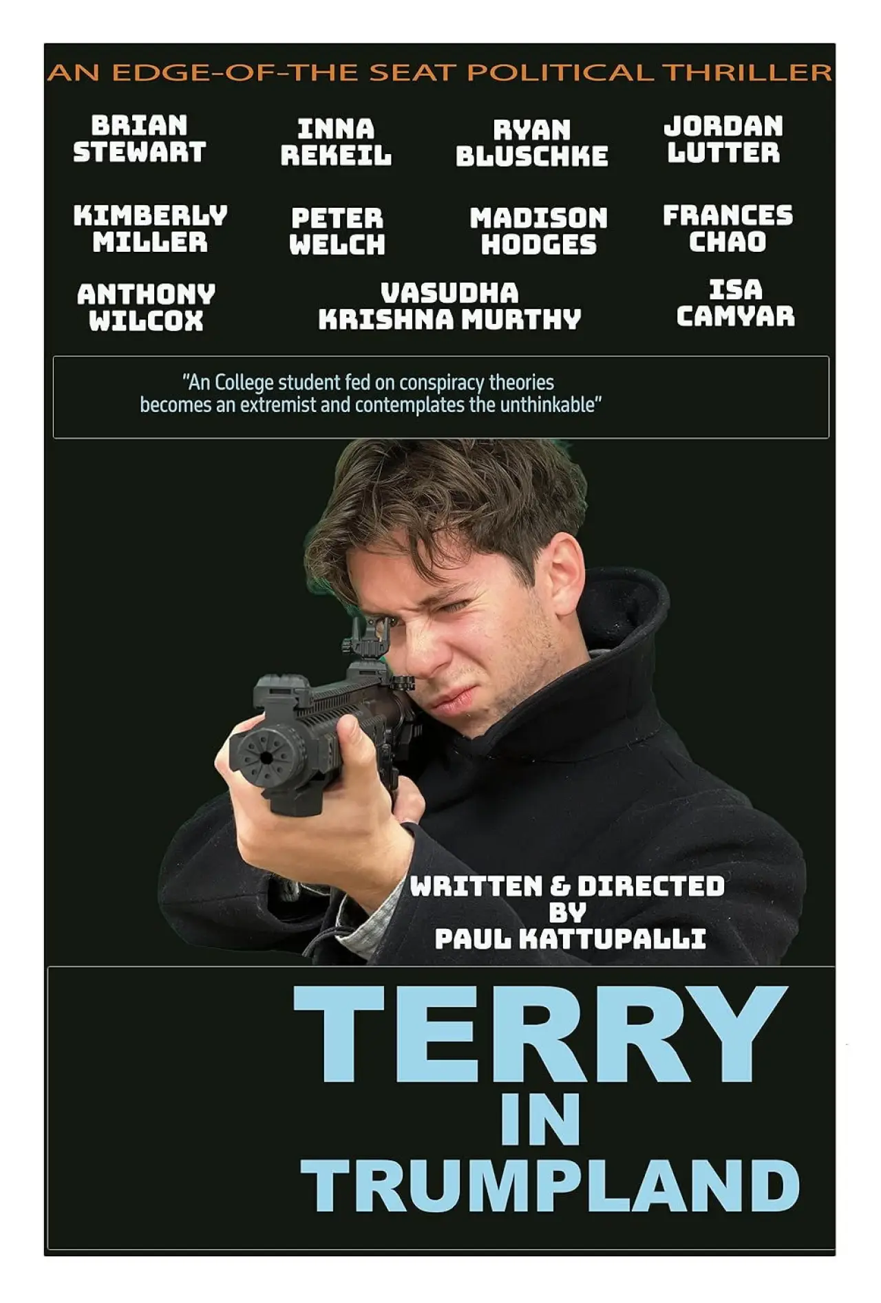 Movie poster "Clash in College Part 2: Terry in Trumpland"