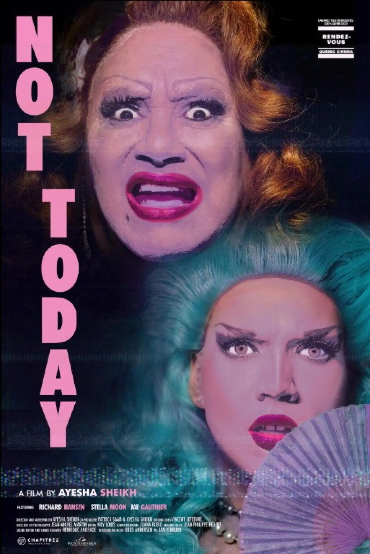 Movie poster "Not today"