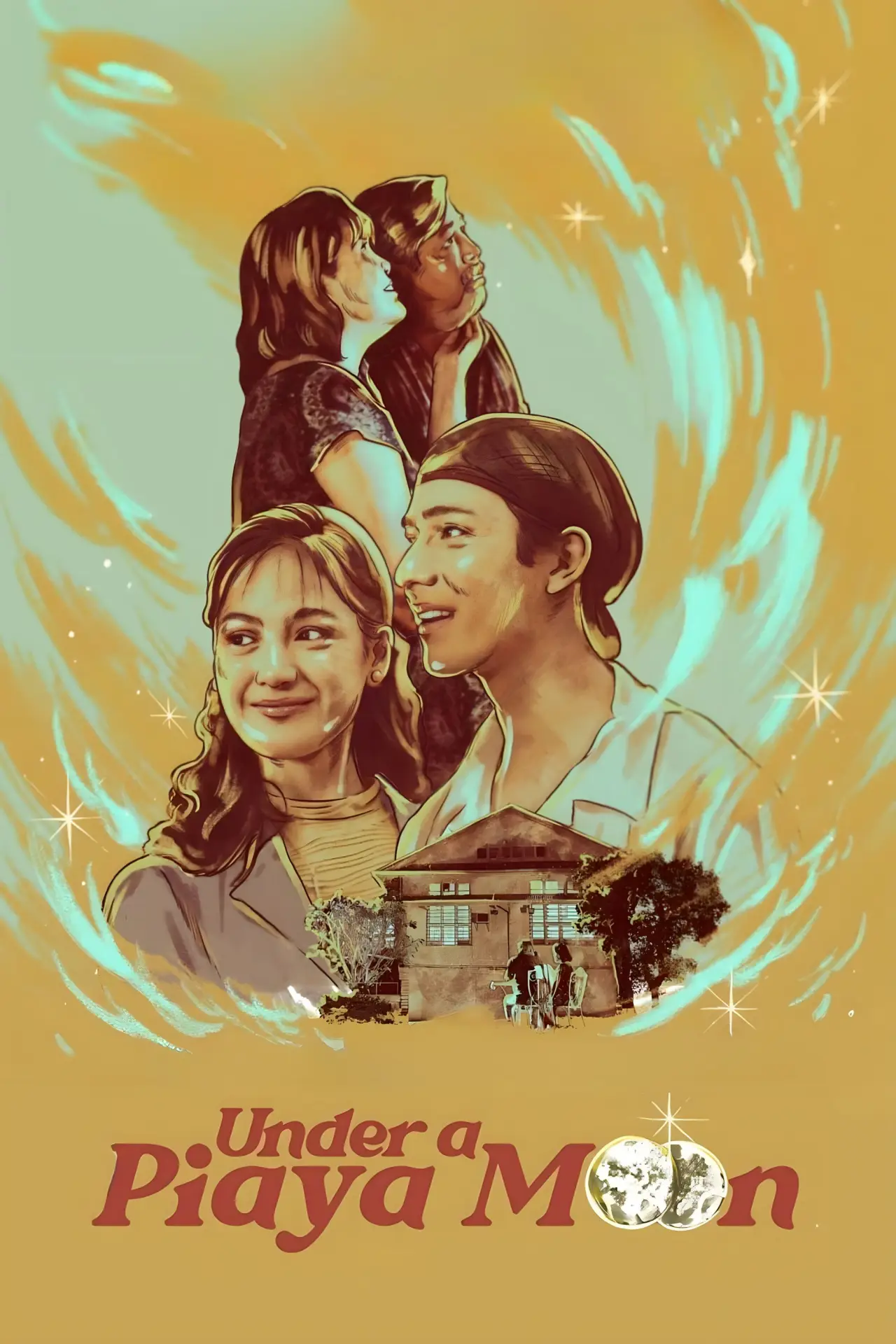 Movie poster "Under a Piaya Moon"