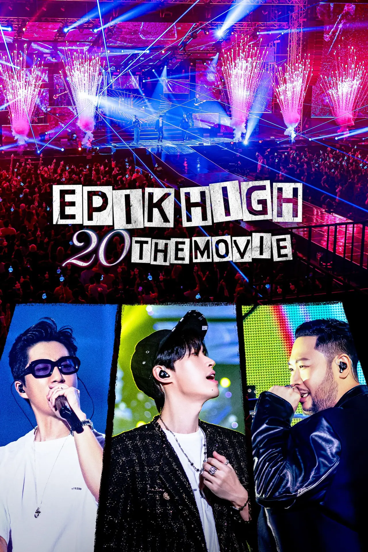 Movie poster "EPIK HIGH 20 THE MOVIE"