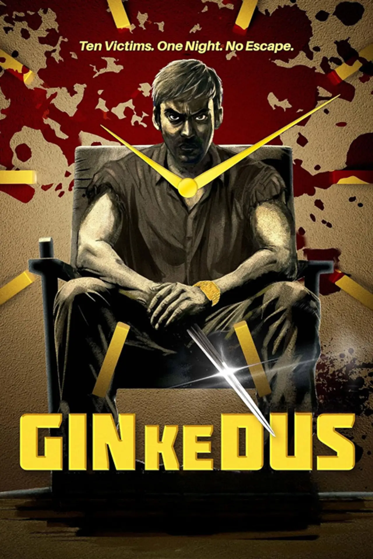 Movie poster "Gin Ke Dus"