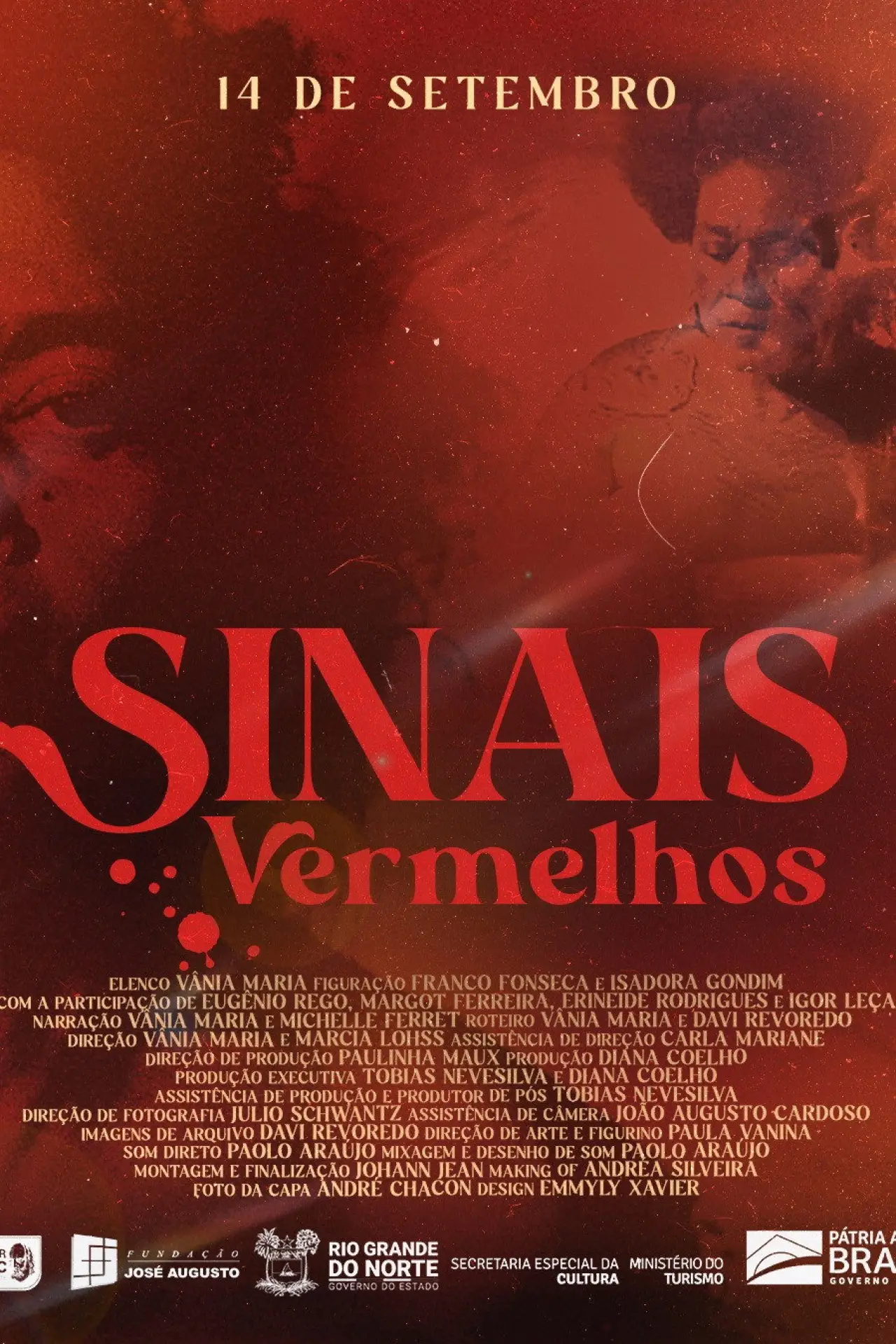 Movie poster "Sinais Vermelhos"