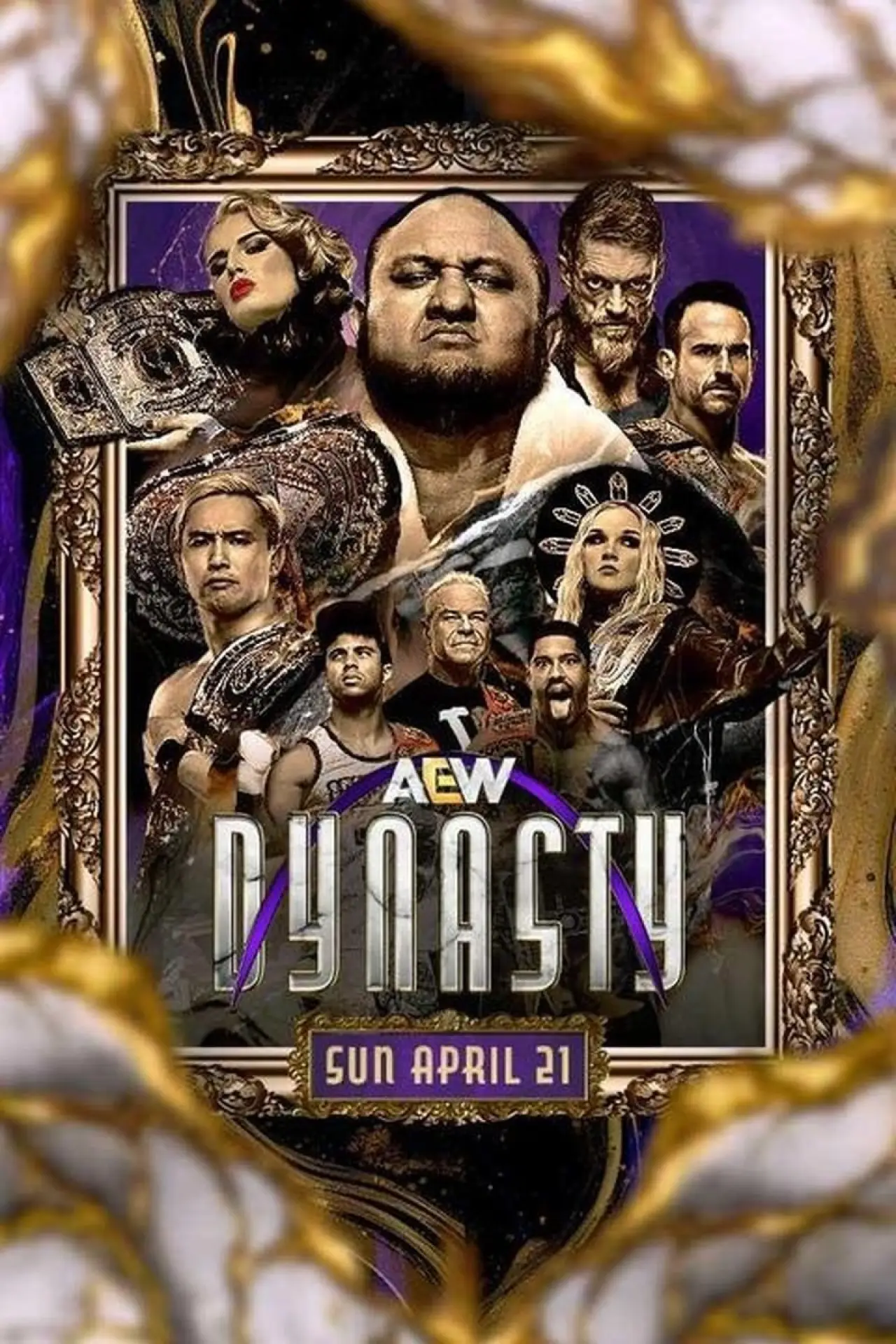 Movie poster "AEW Dynasty 2024"