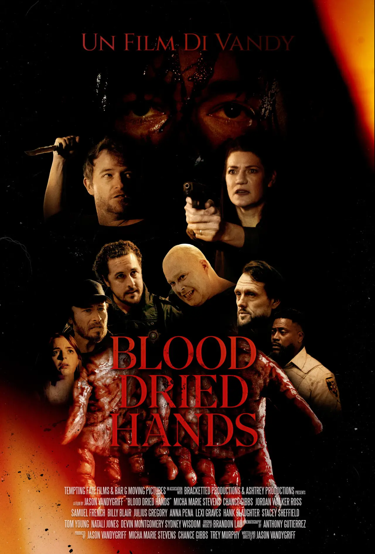 Movie poster "Blood Dried Hands"