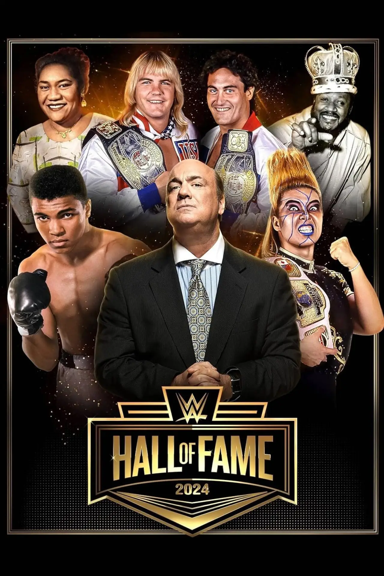Movie poster "WWE Hall of Fame 2024"