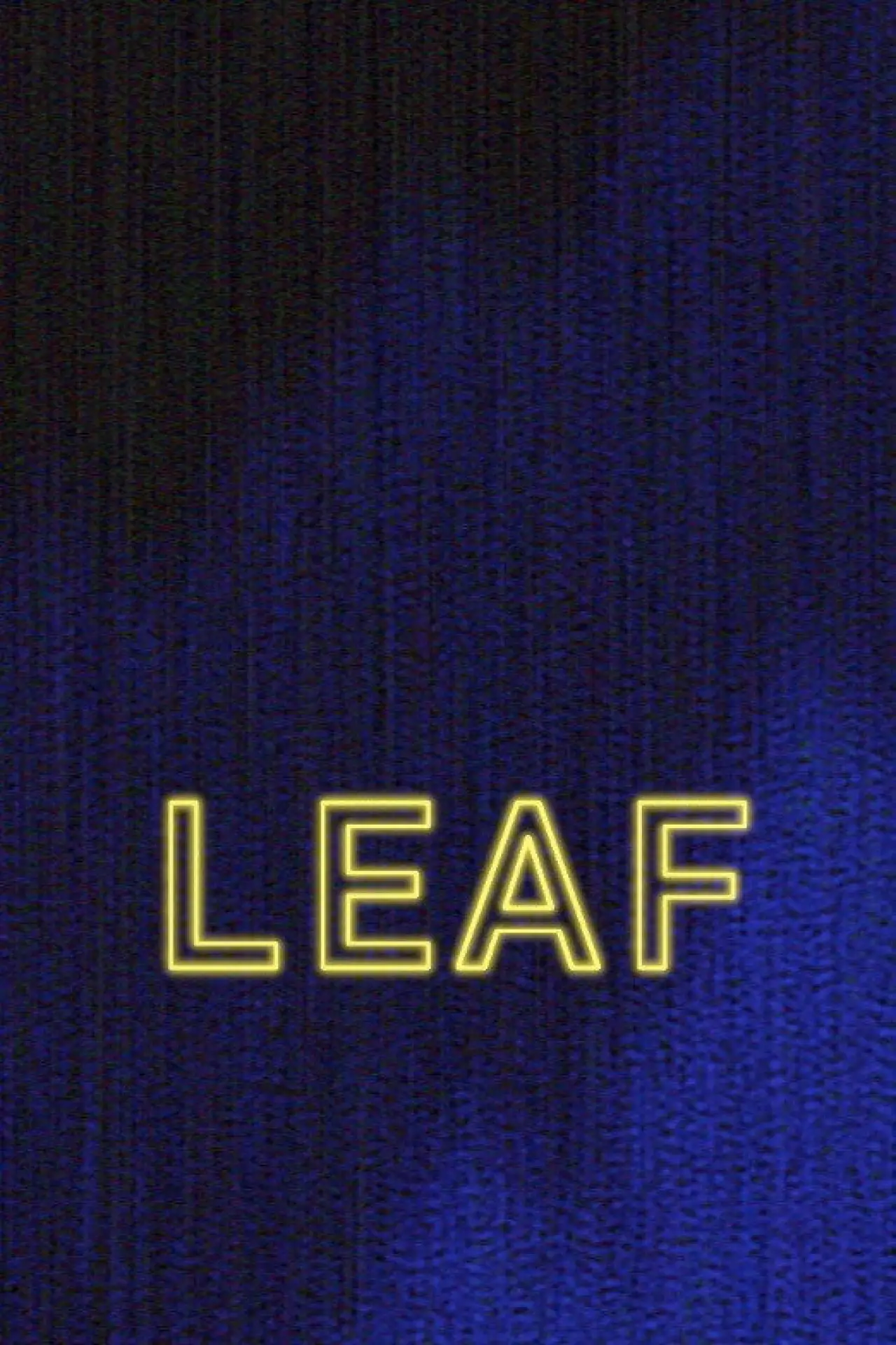 Movie poster "Leaf"