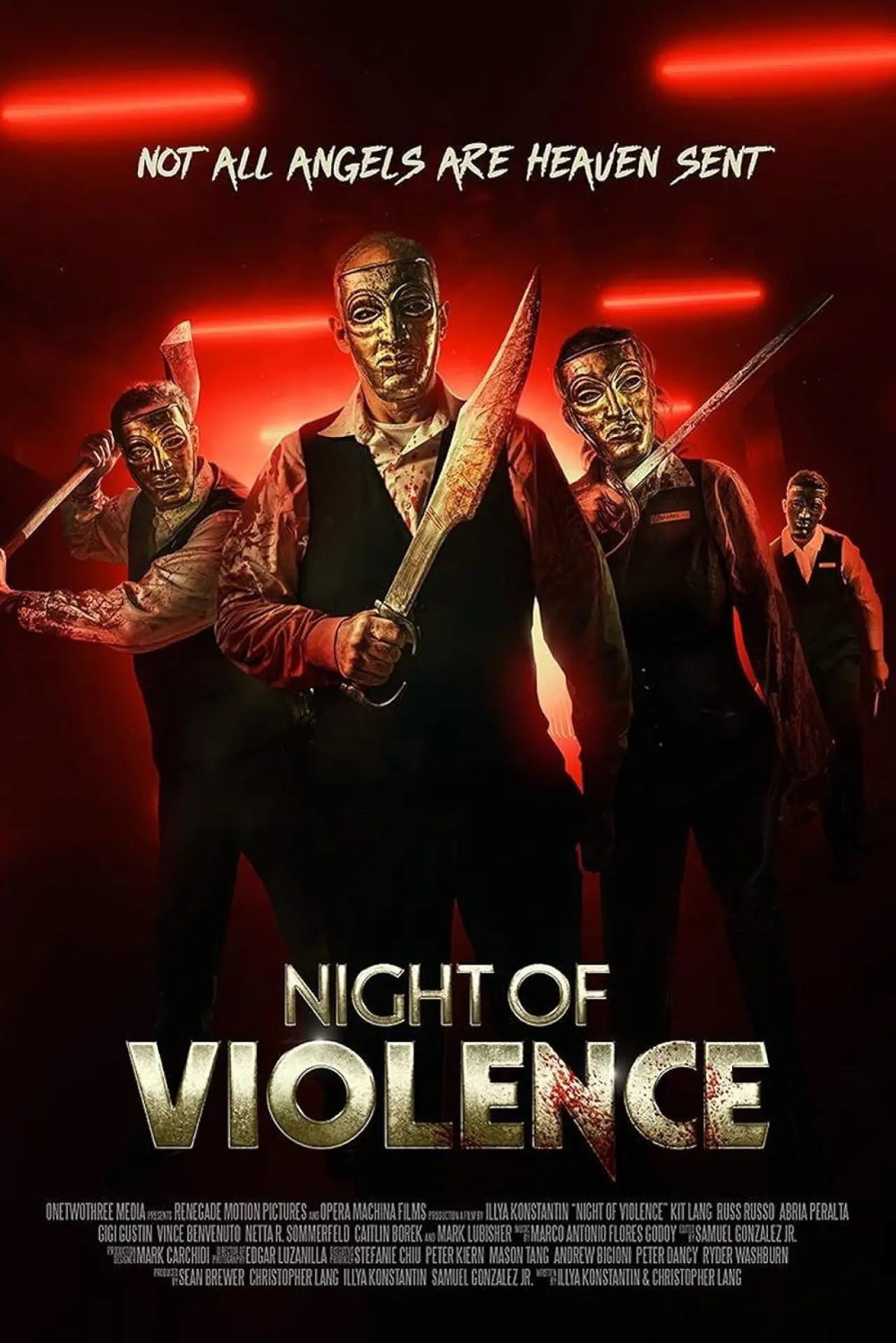 Movie poster "Night of Violence"