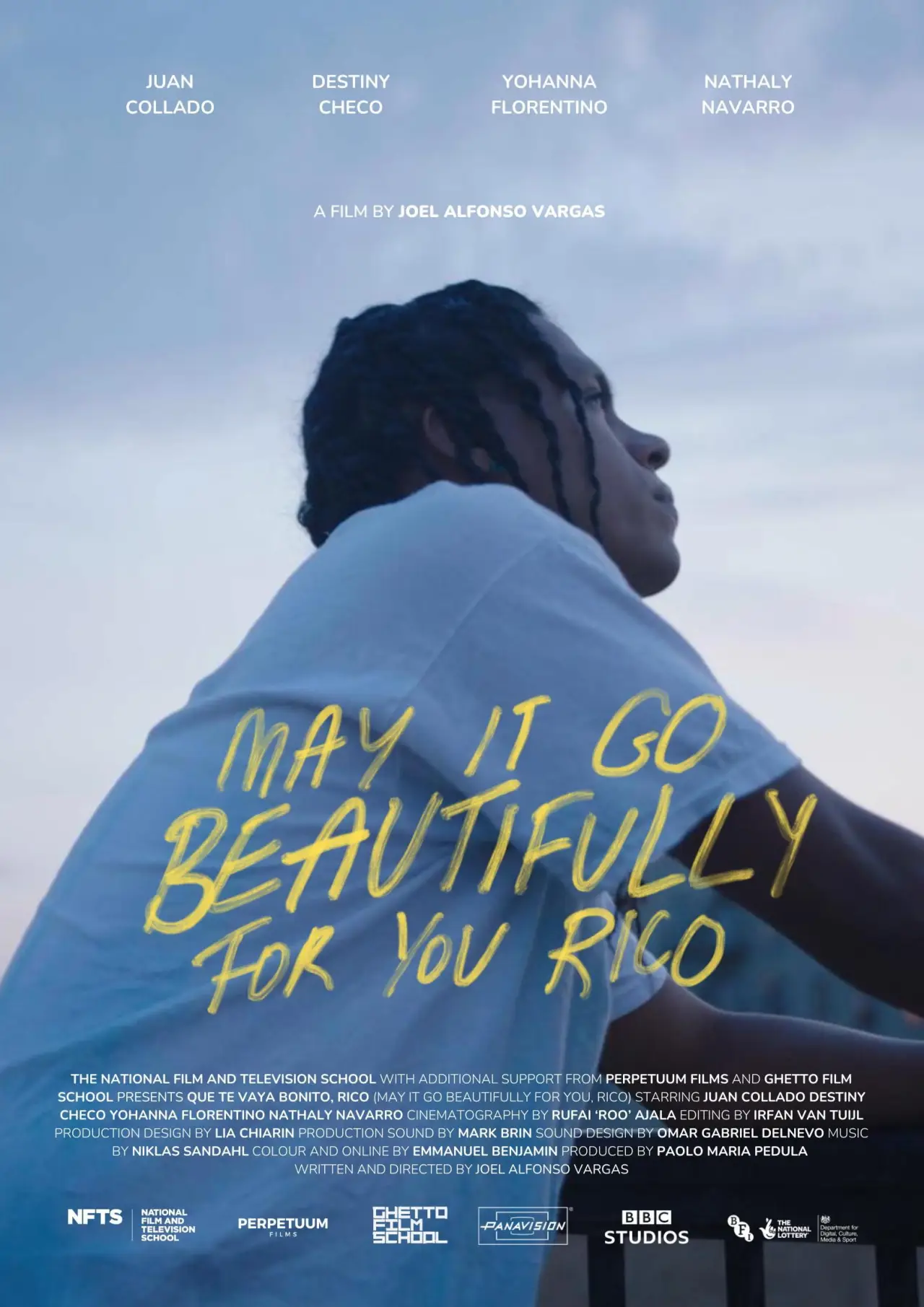 Movie poster "May It Go Beautifully for You, Rico"