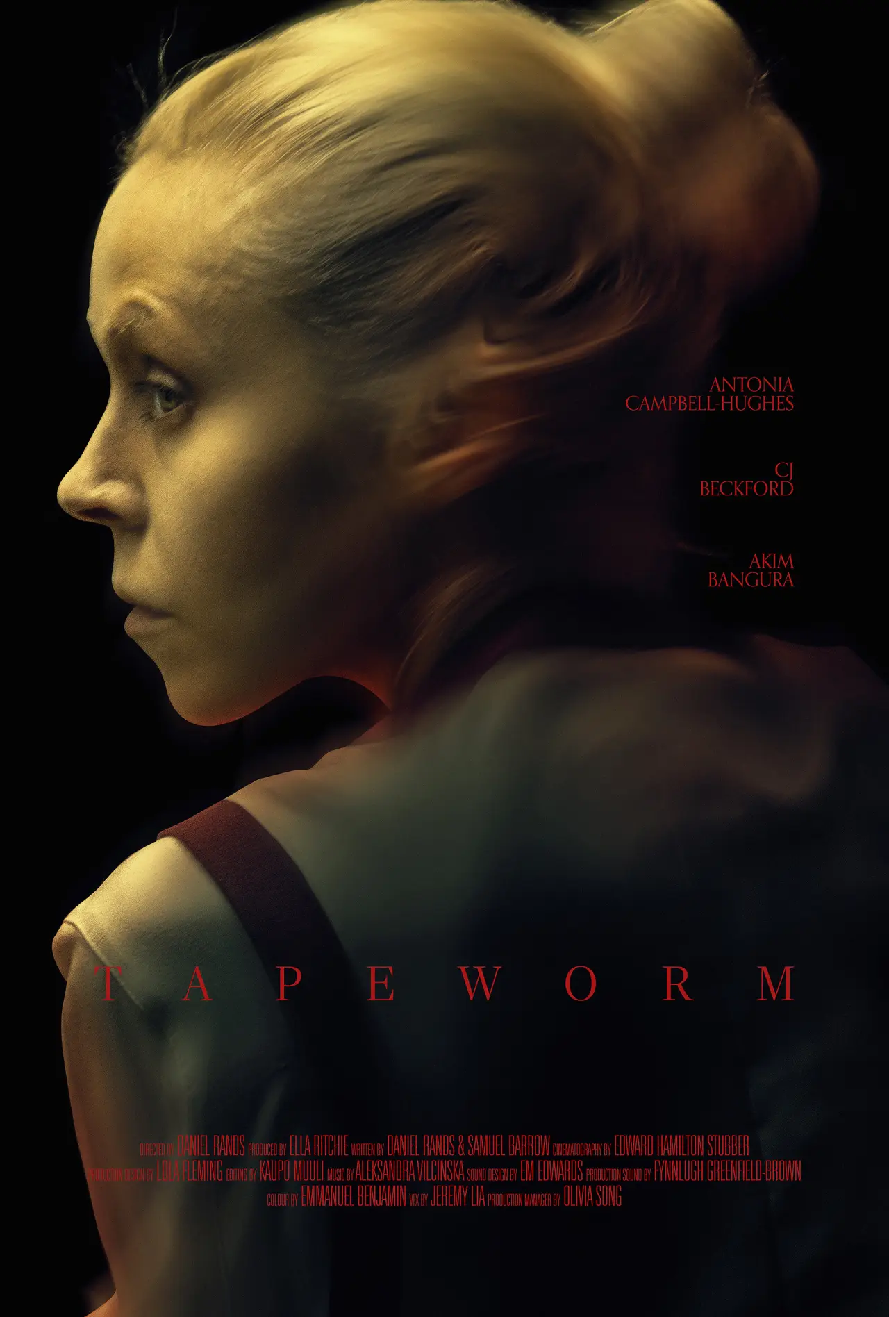 Movie poster "Tapeworm"