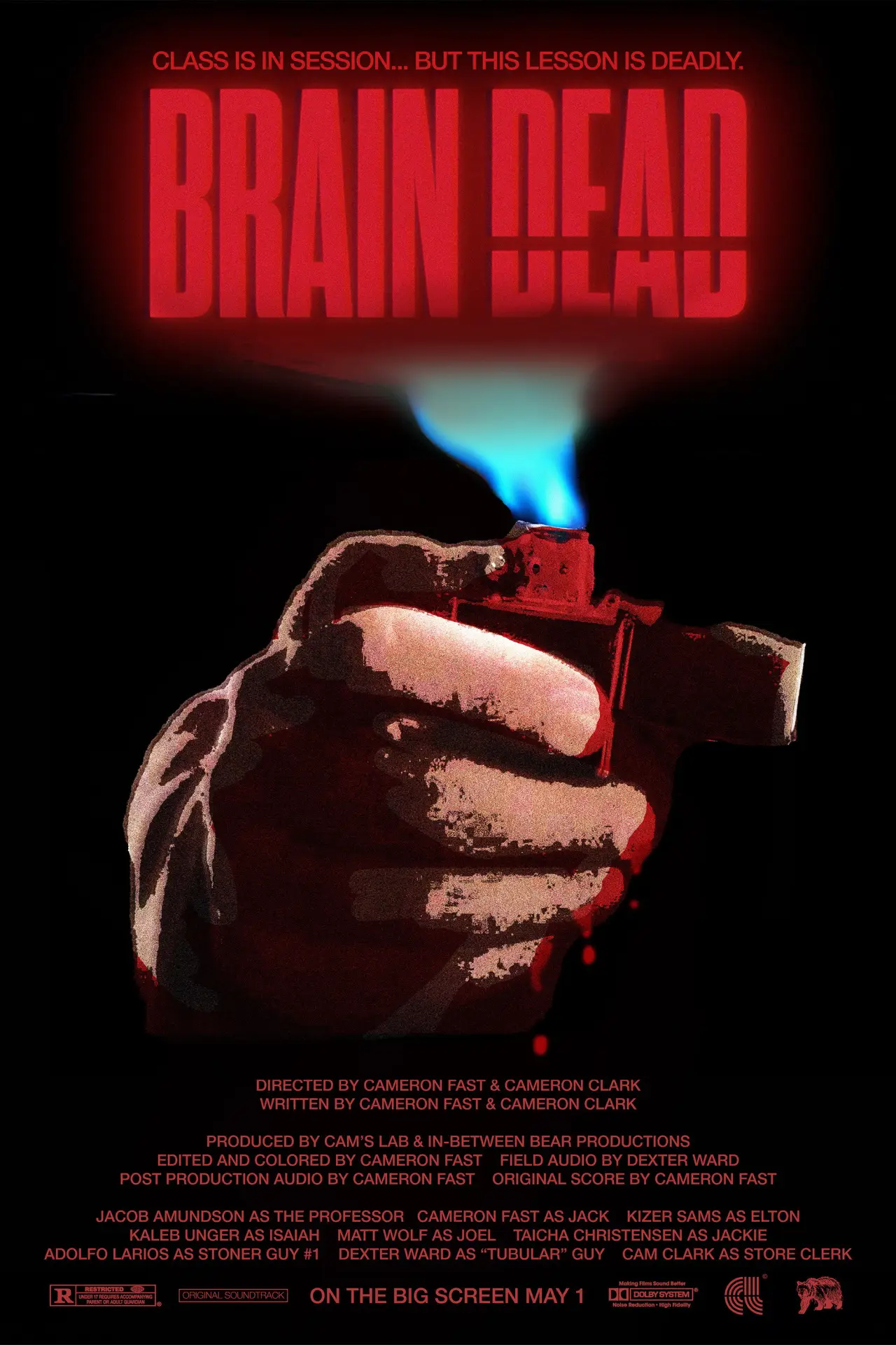 Movie poster "Brain Dead"