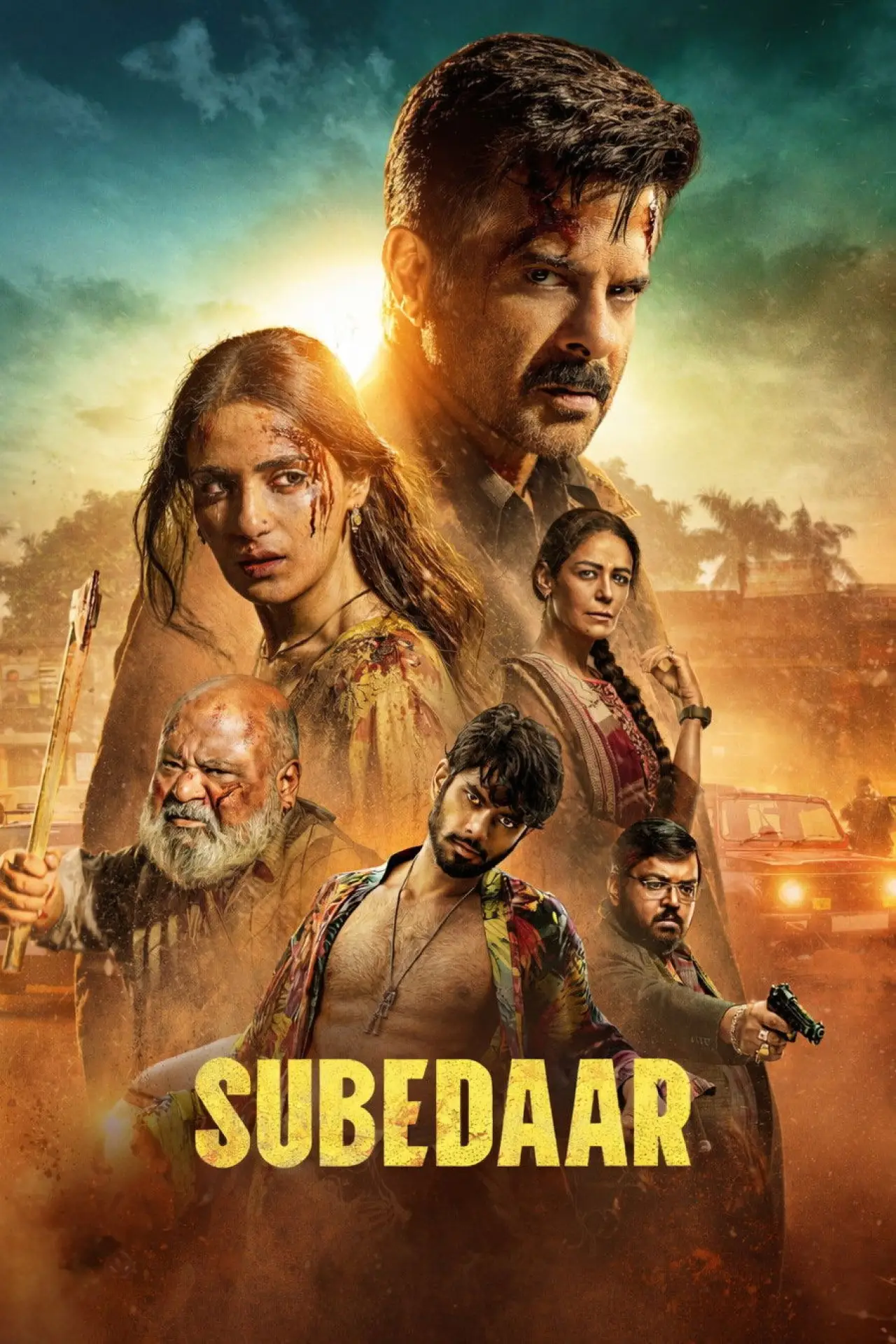 Movie poster "Subedaar"