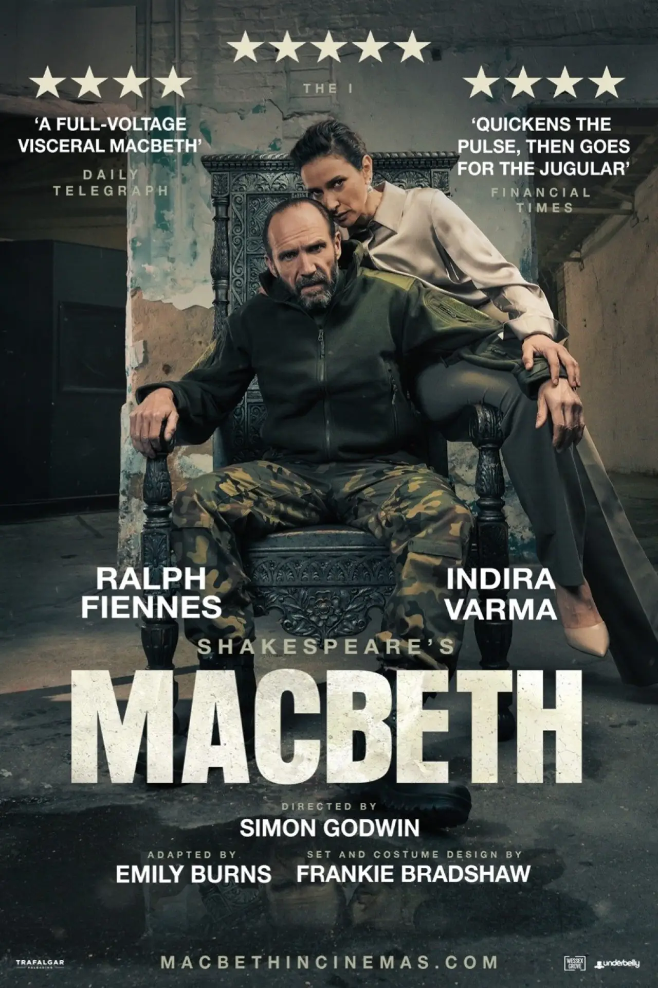 Movie poster "National Theatre Live: Macbeth"