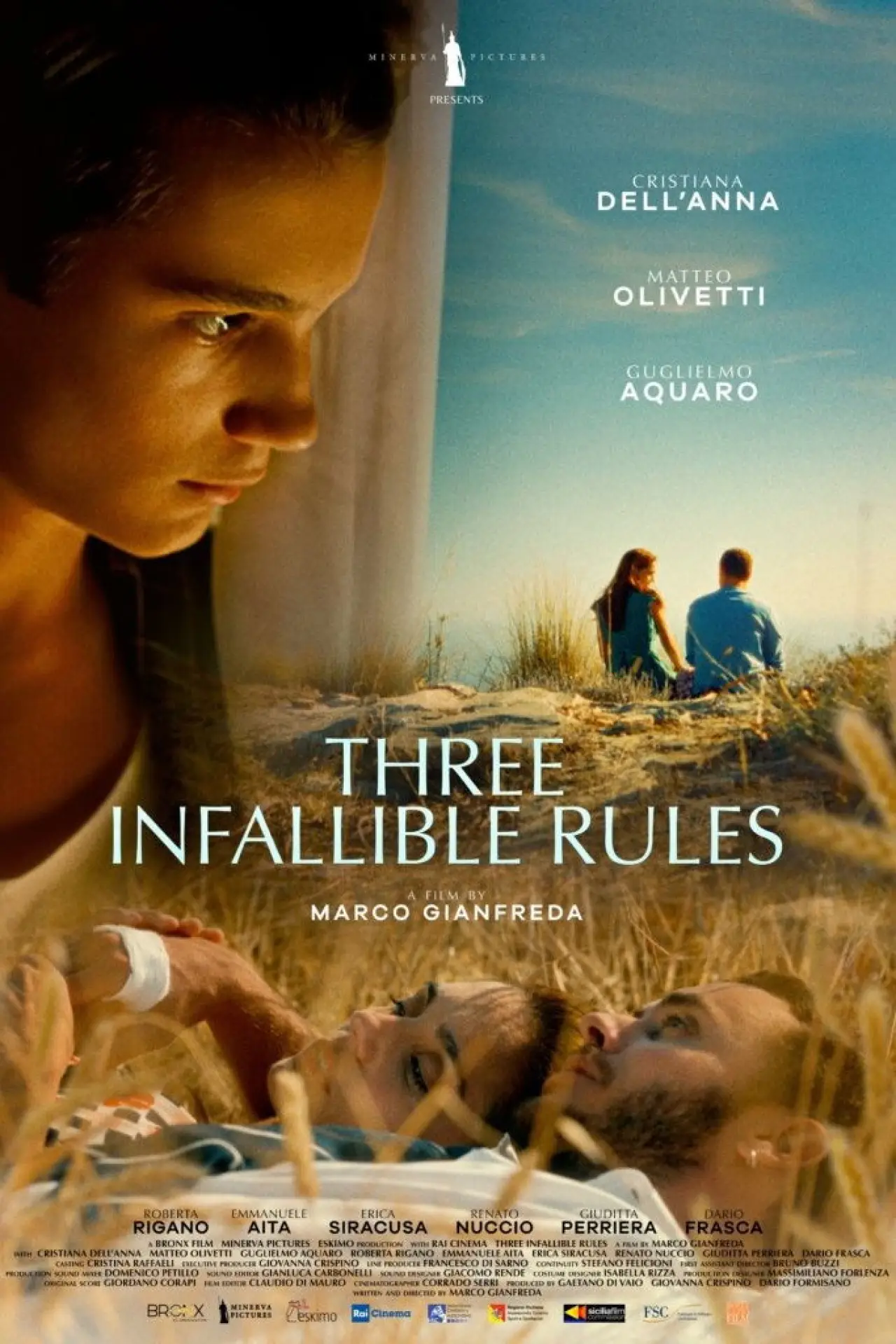 Movie poster "Three Infallible Rules"