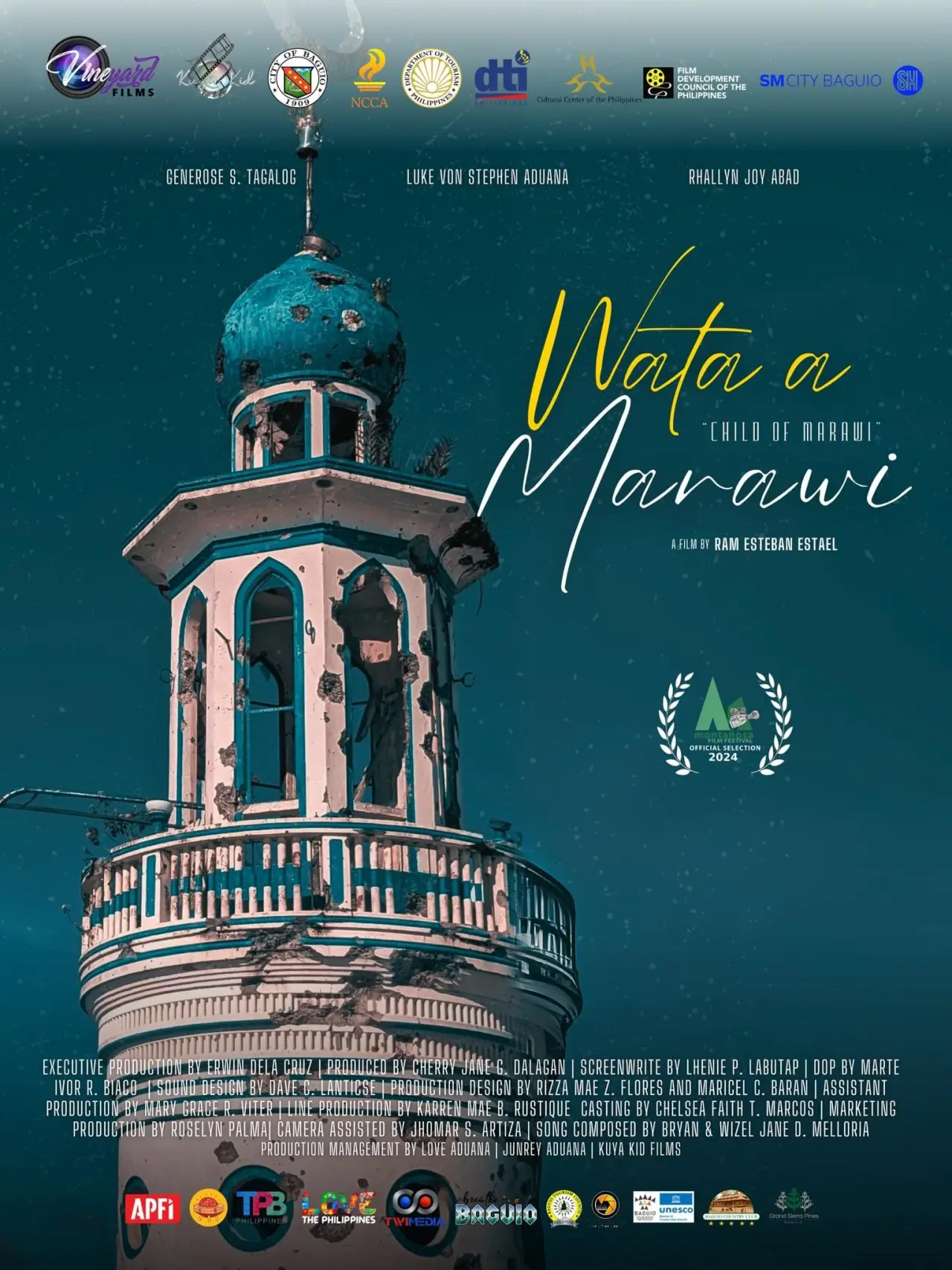 Movie poster "Child of Marawi"