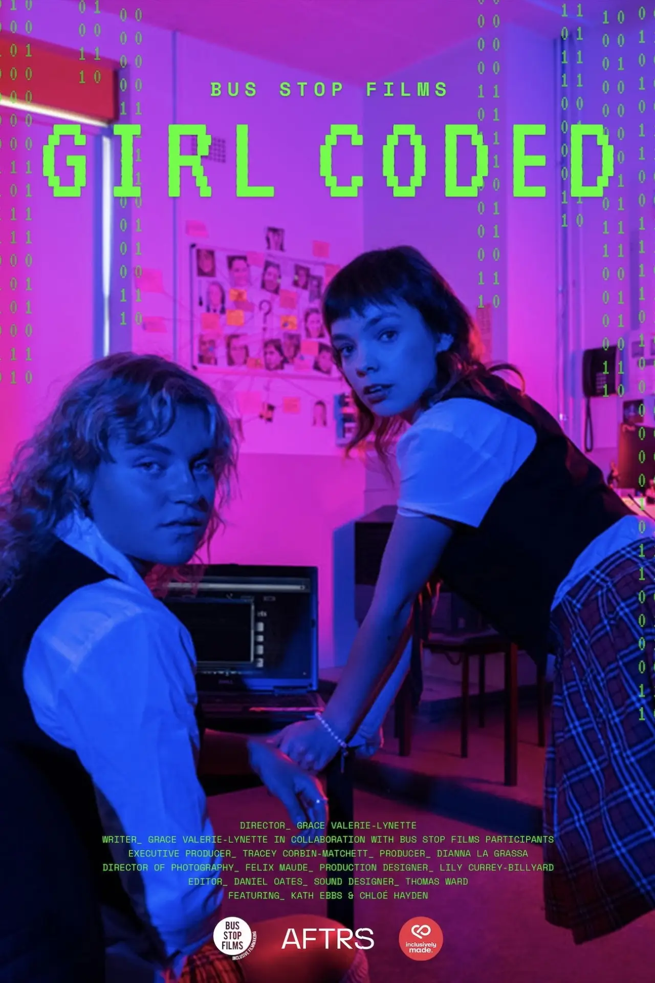 Movie poster "Girl Coded"
