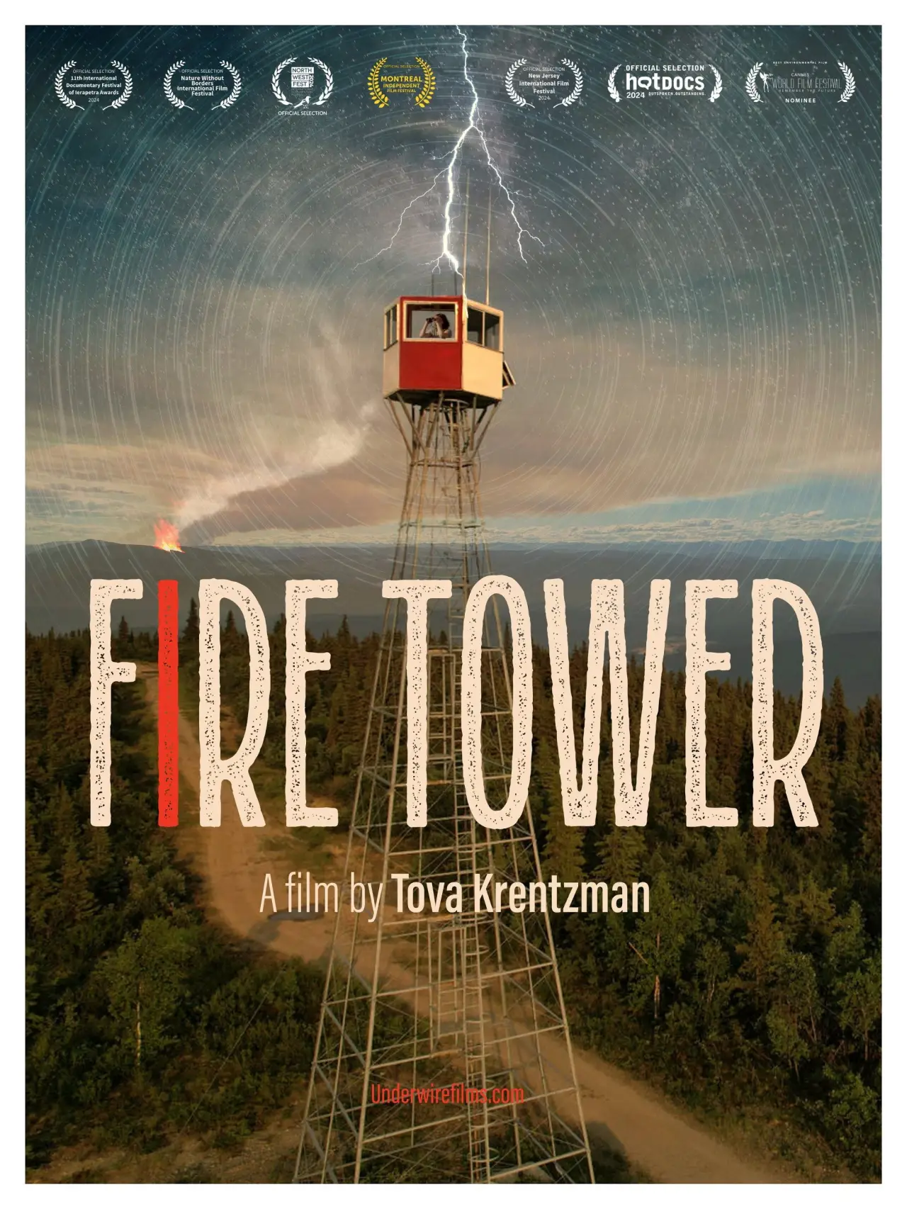 Movie poster "Fire Tower"