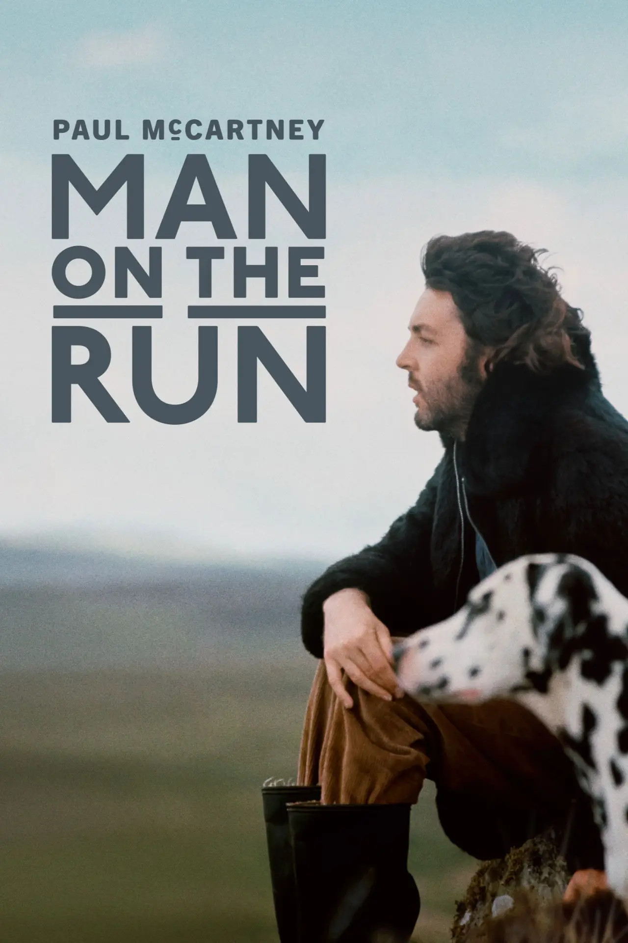 Movie poster "Paul McCartney: Man on the Run"