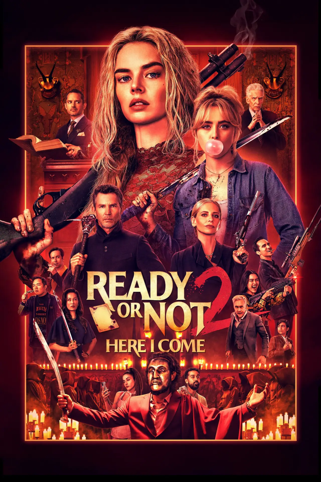 Movie poster "Ready or Not: Here I Come"