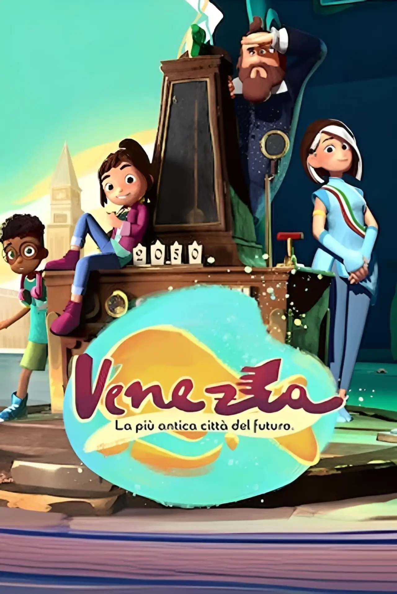 Movie poster "Venezia - La più antica città del futuro"