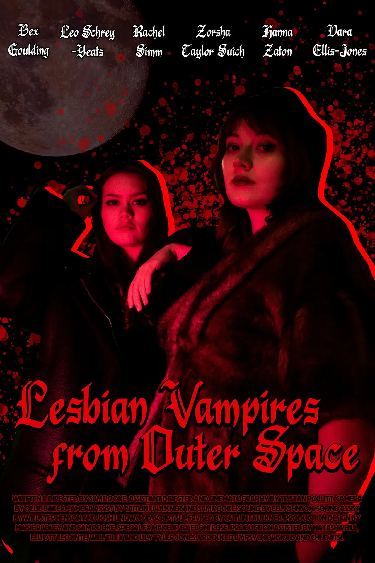 Movie poster "Lesbian Vampires from Outer Space"