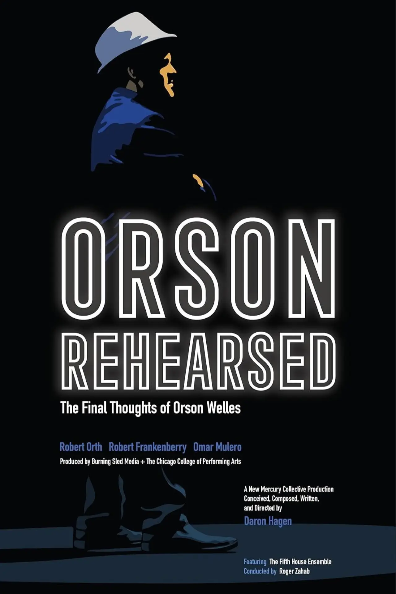 Movie poster "Orson Rehearsed"