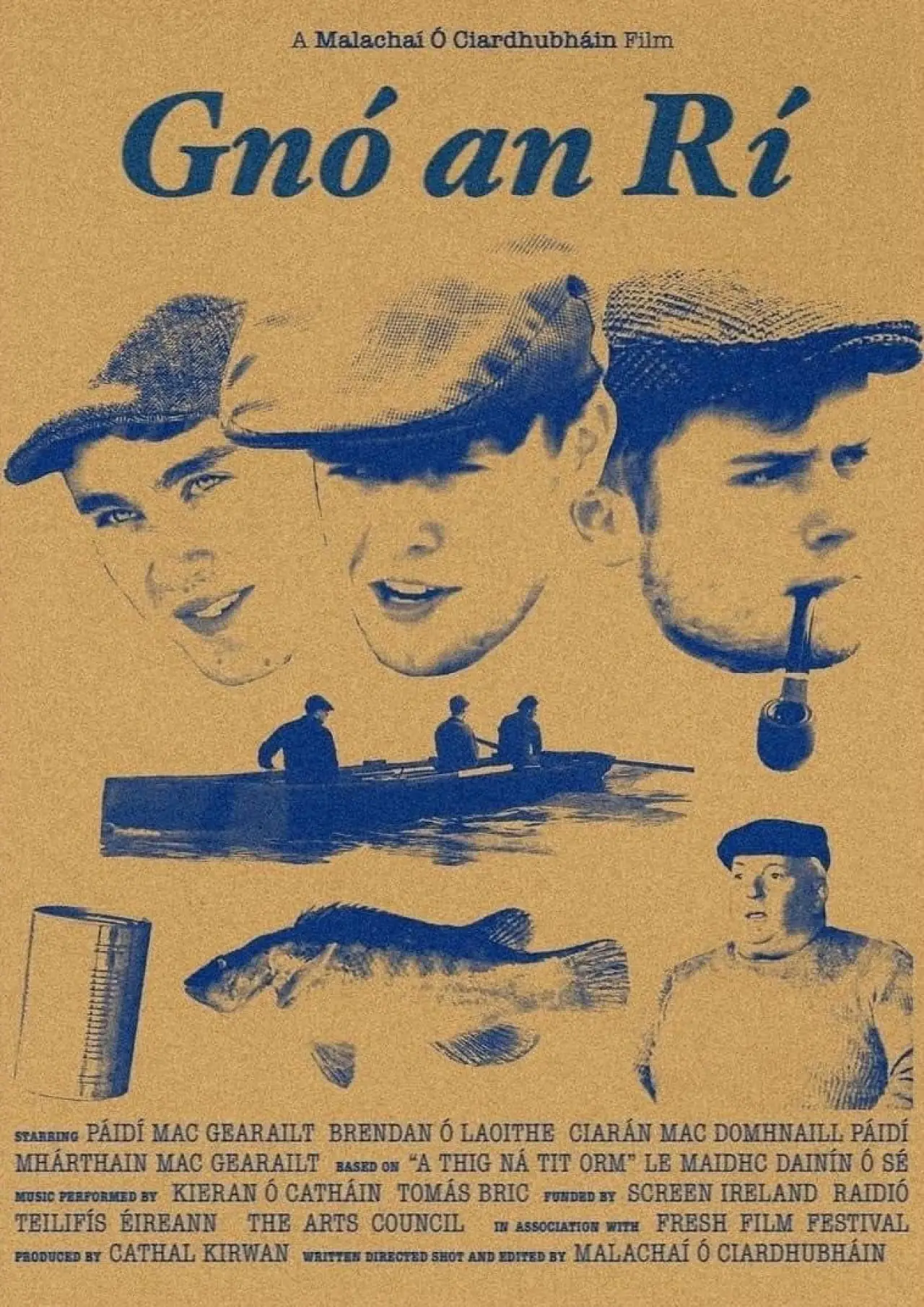 Movie poster "Gnó an Rí"
