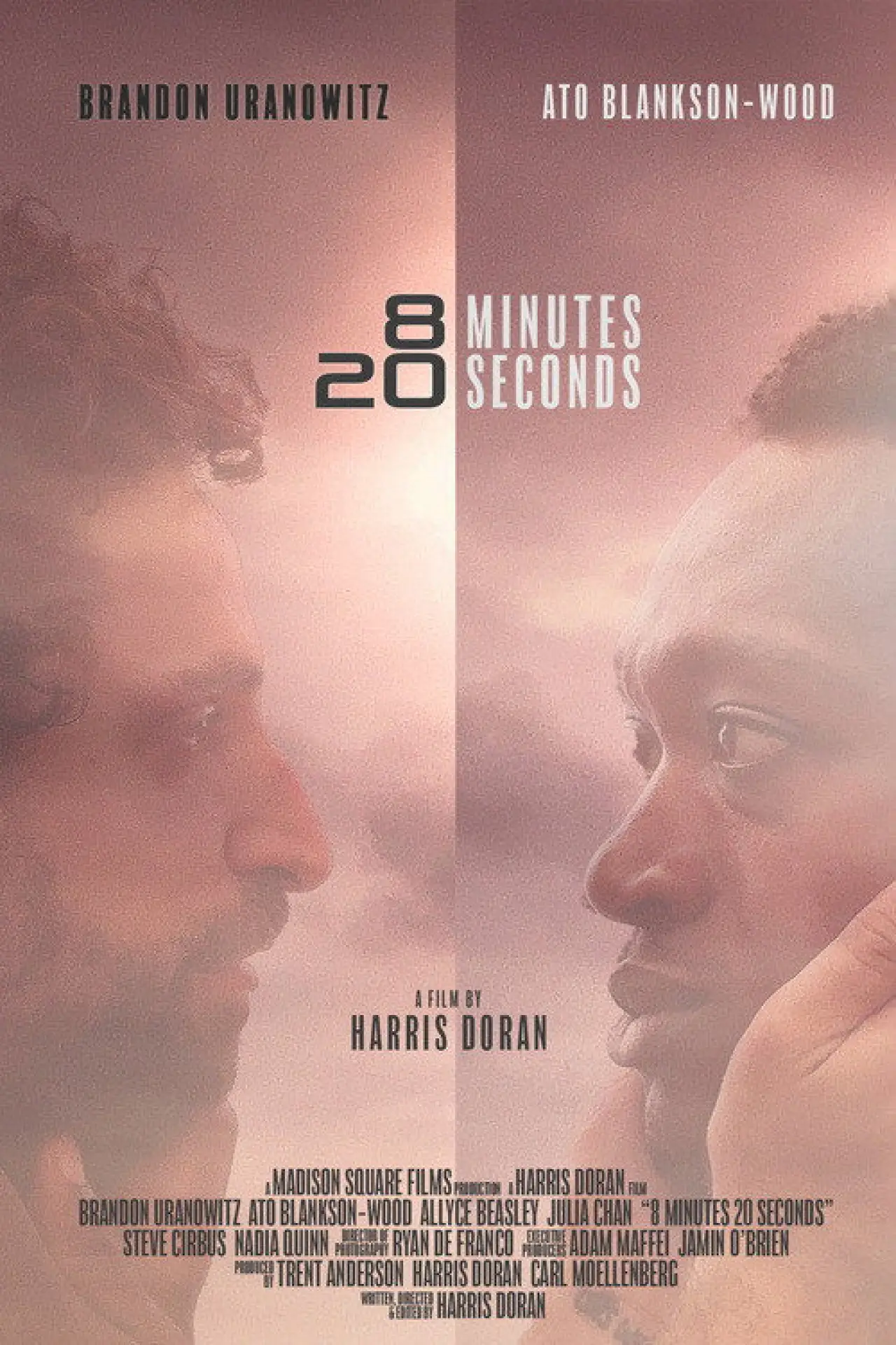 Movie poster "8 Minutes 20 Seconds"