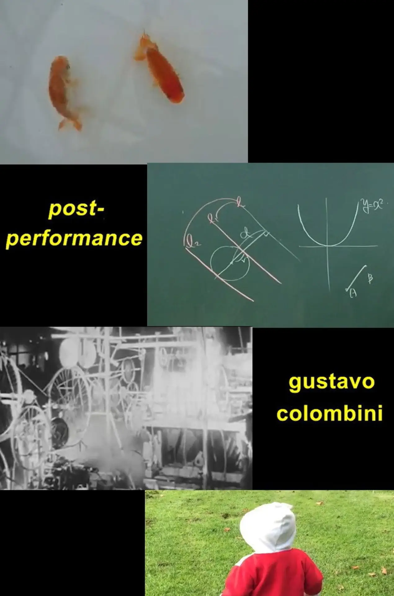 Movie poster "Post-performance"