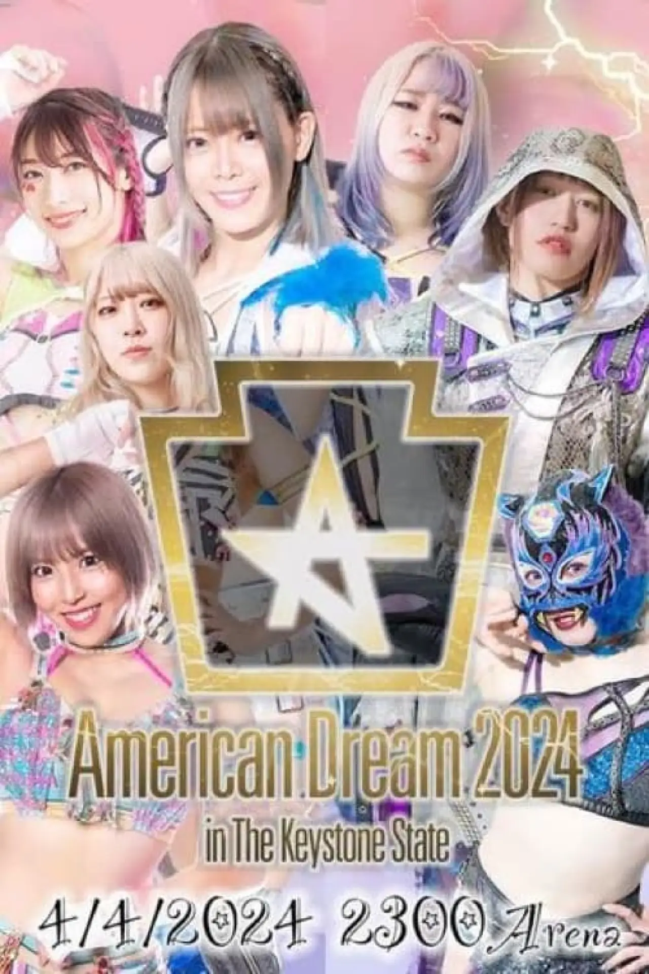 Movie poster "Stardom American Dream 2024 in the Keystone State"