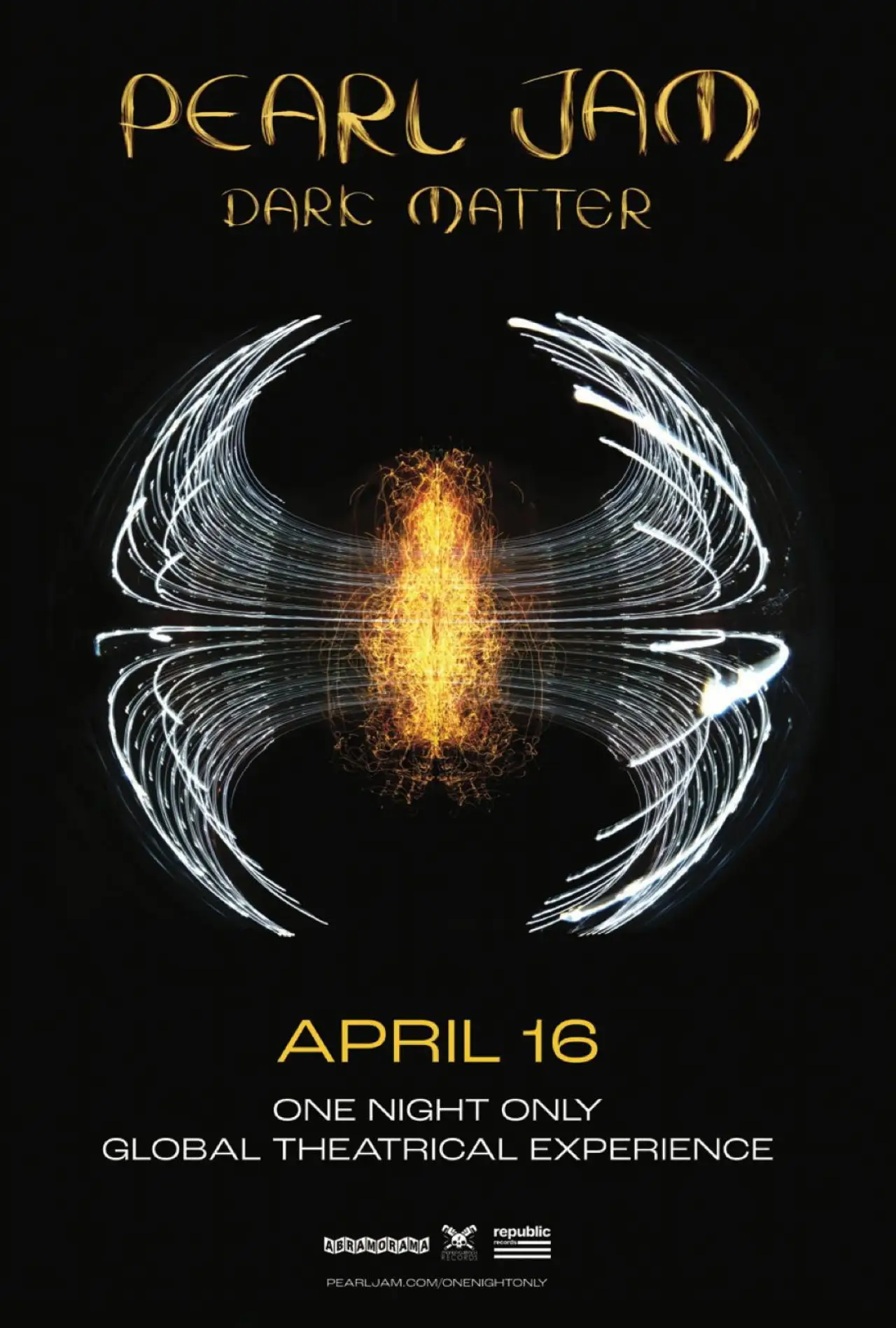 Movie poster "Pearl Jam: Dark Matter – Global Theatrical Experience"