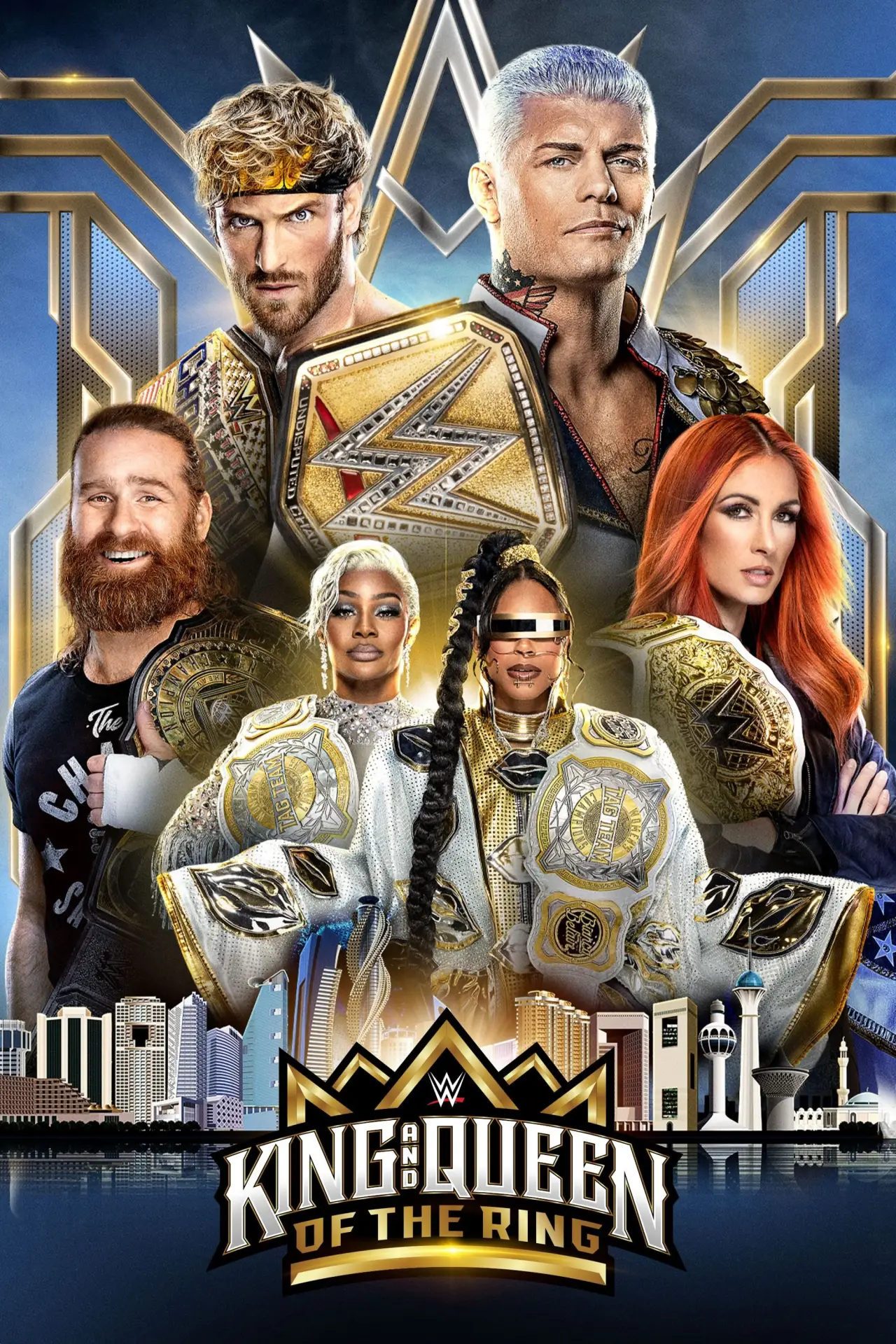 Movie poster "WWE King and Queen of the Ring"