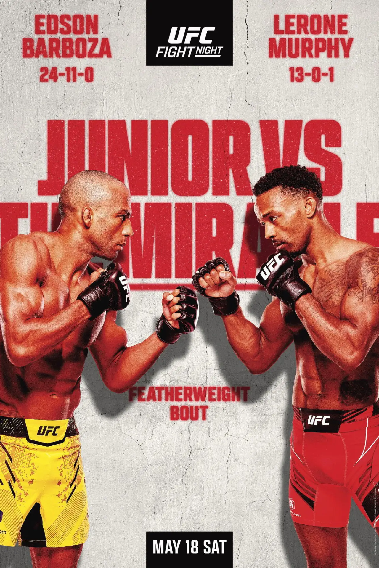 Movie poster "UFC Fight Night 241: Barboza vs. Murphy"