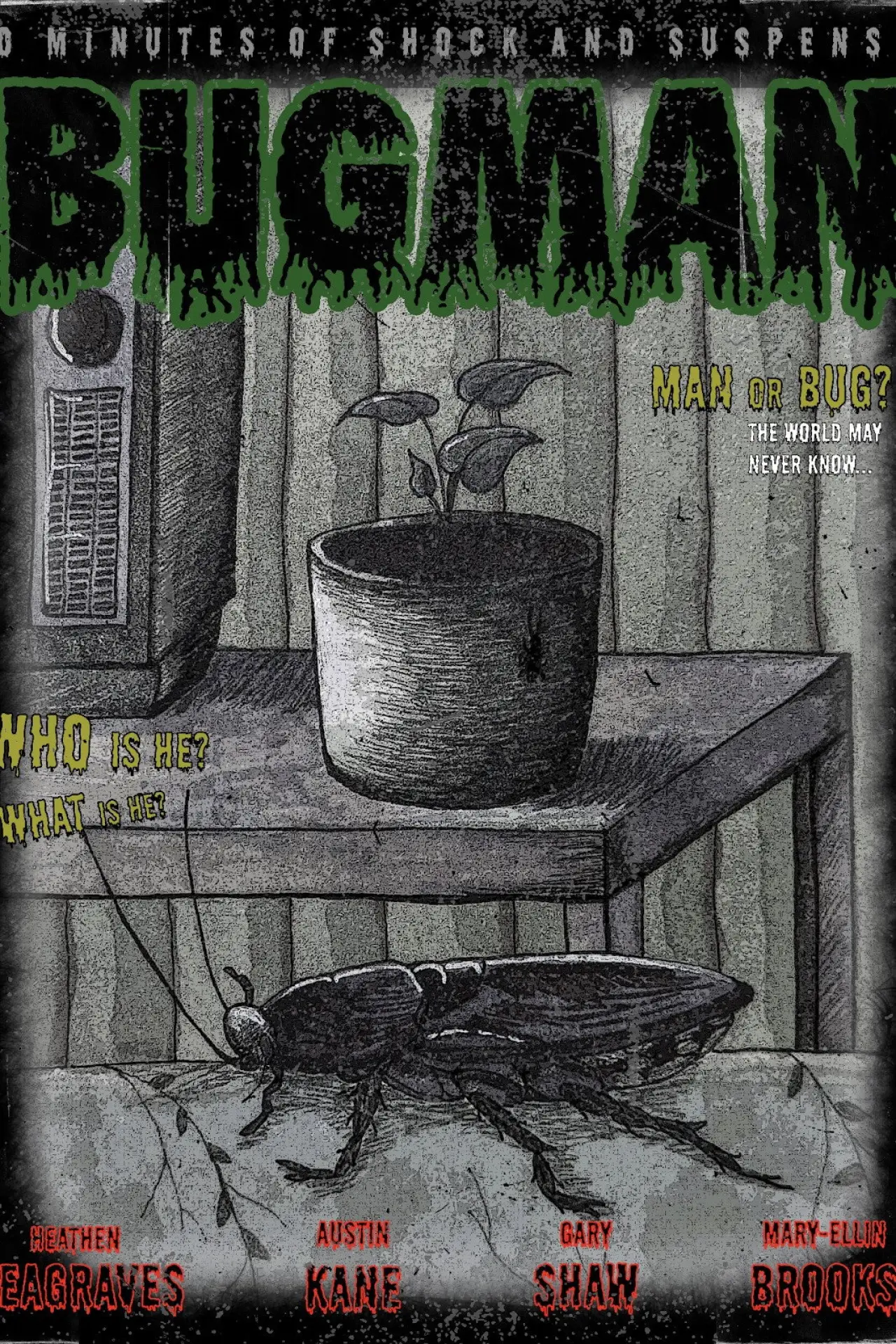 Movie poster "Bugman"