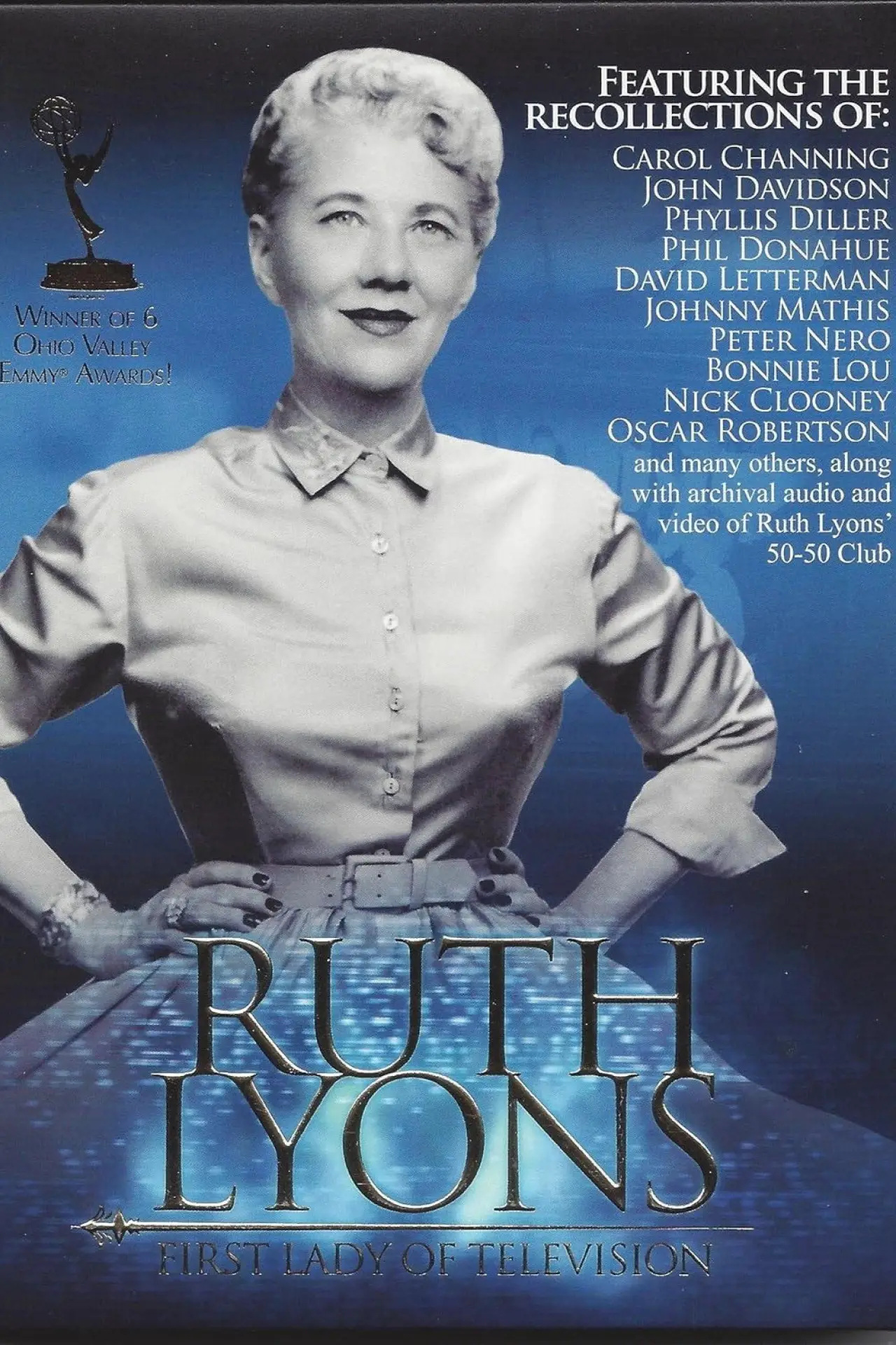 Movie poster "Ruth Lyons: First Lady of Television"