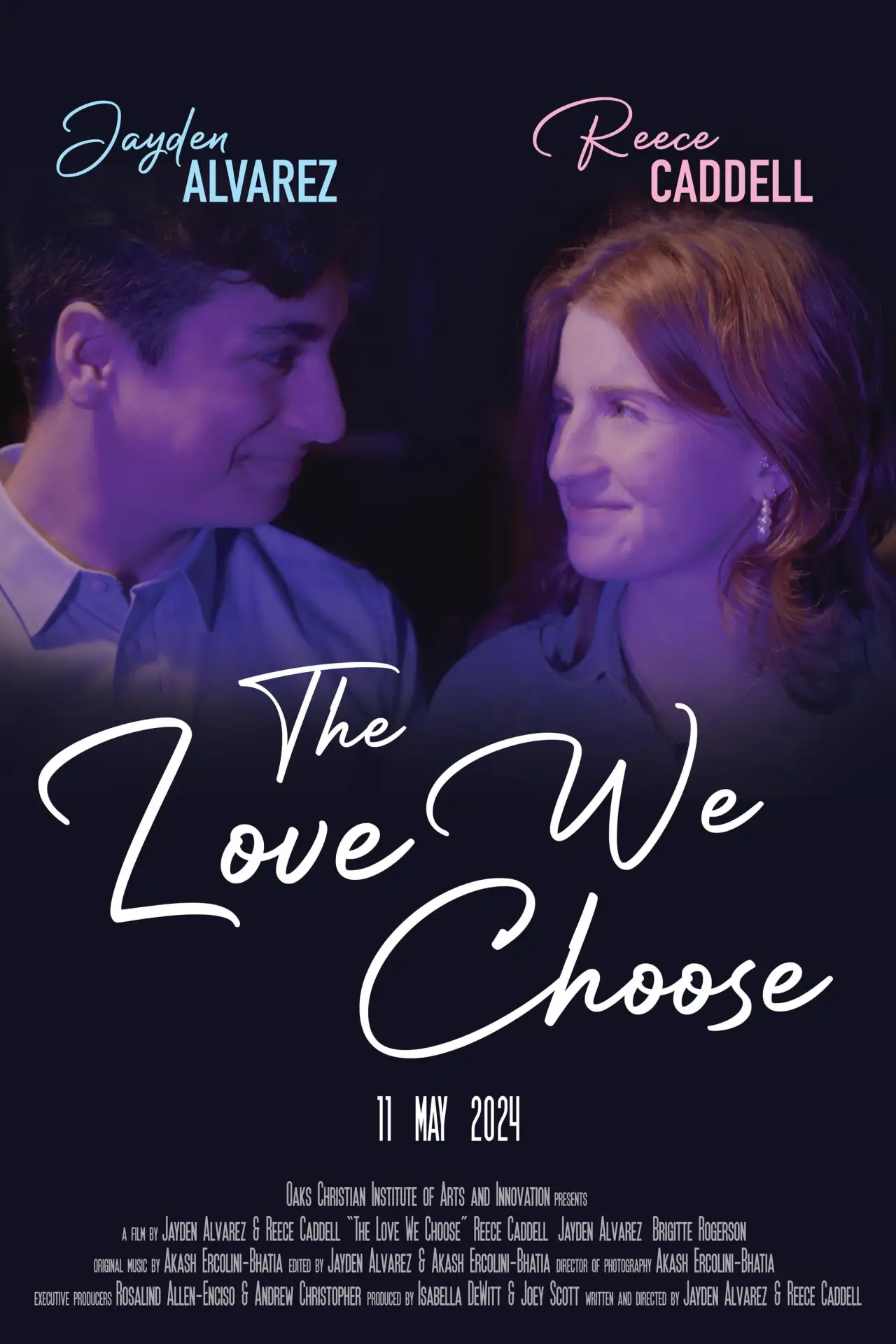 Movie poster "The Love We Choose"